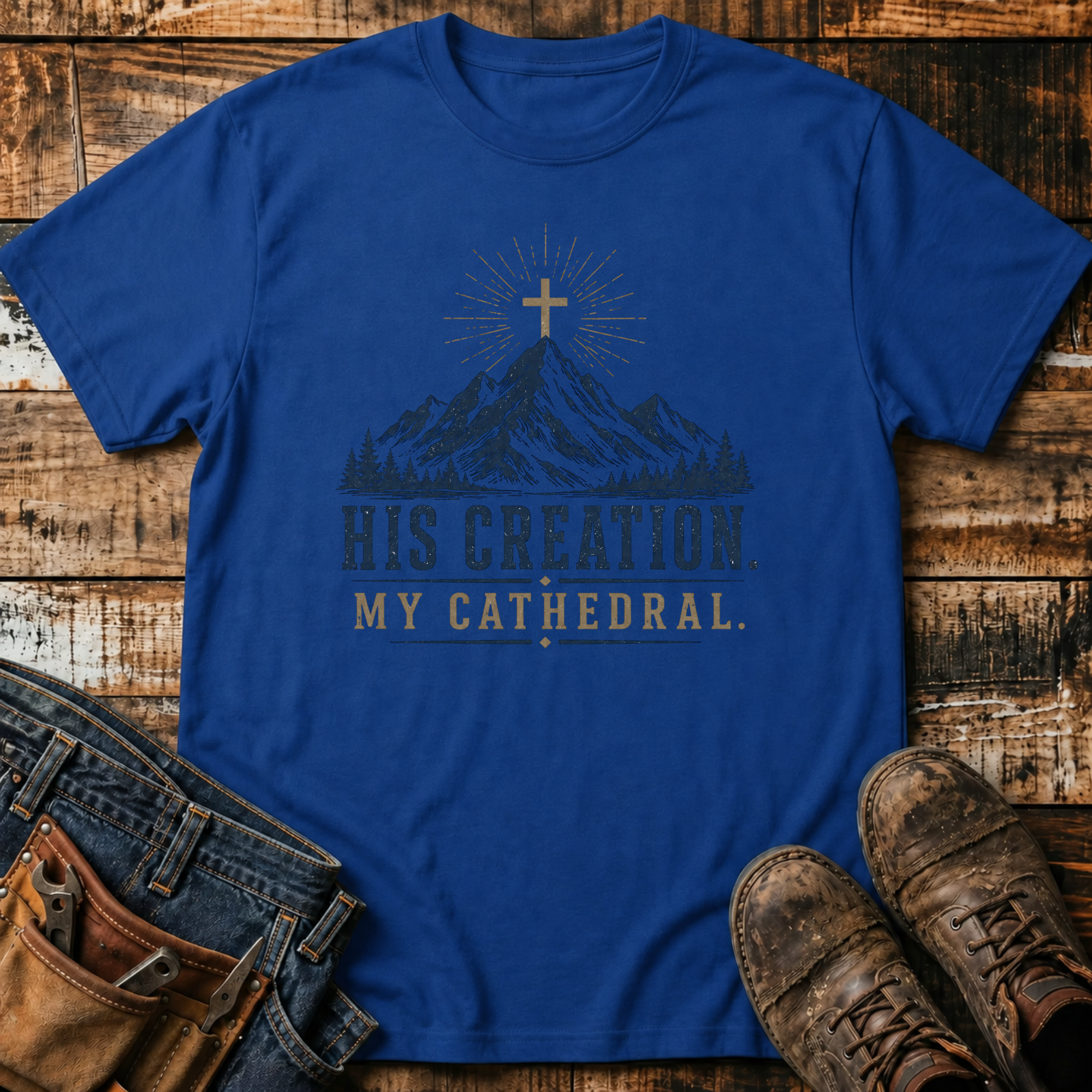 His Creation. My Cathedral. T-Shirt