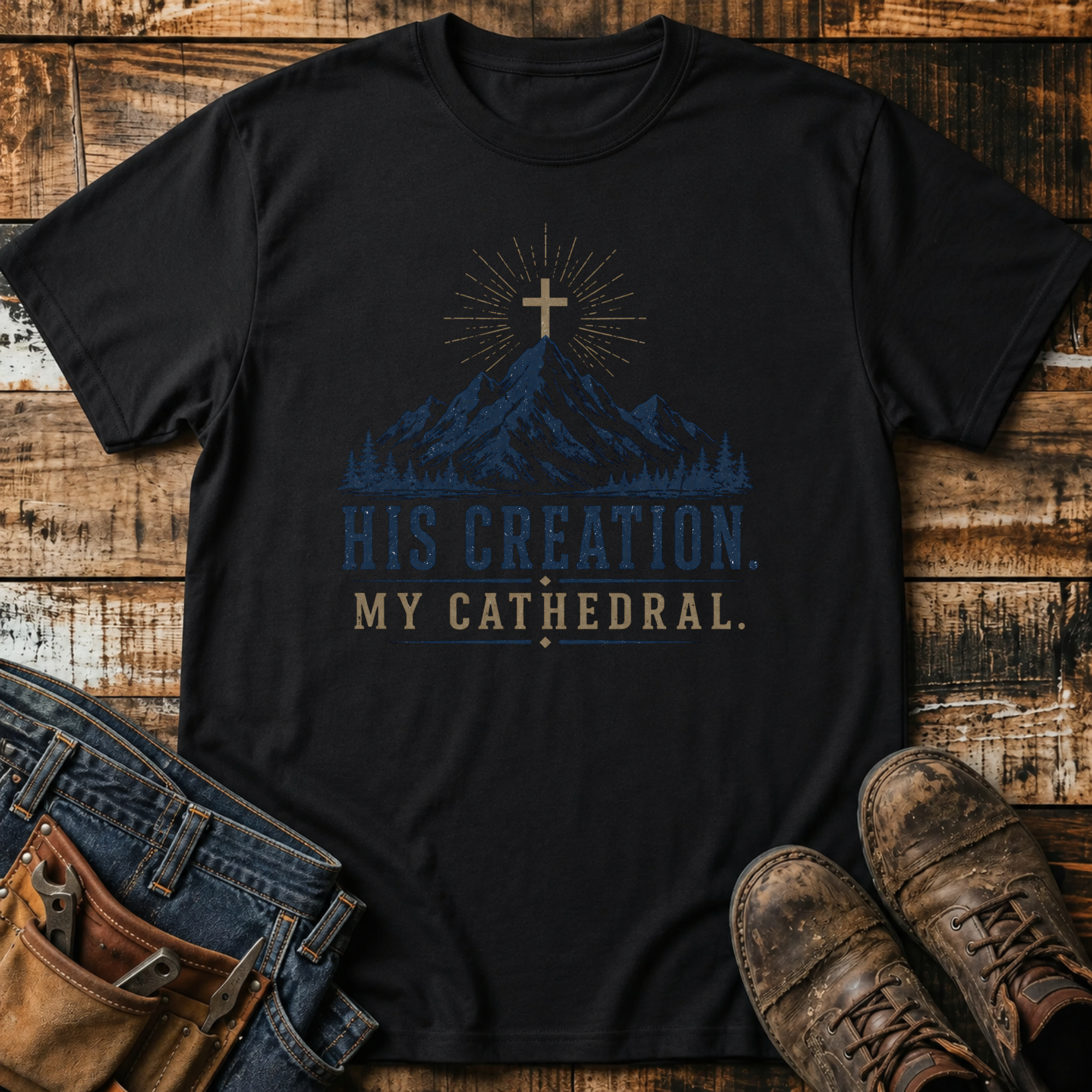 His Creation. My Cathedral. T-Shirt