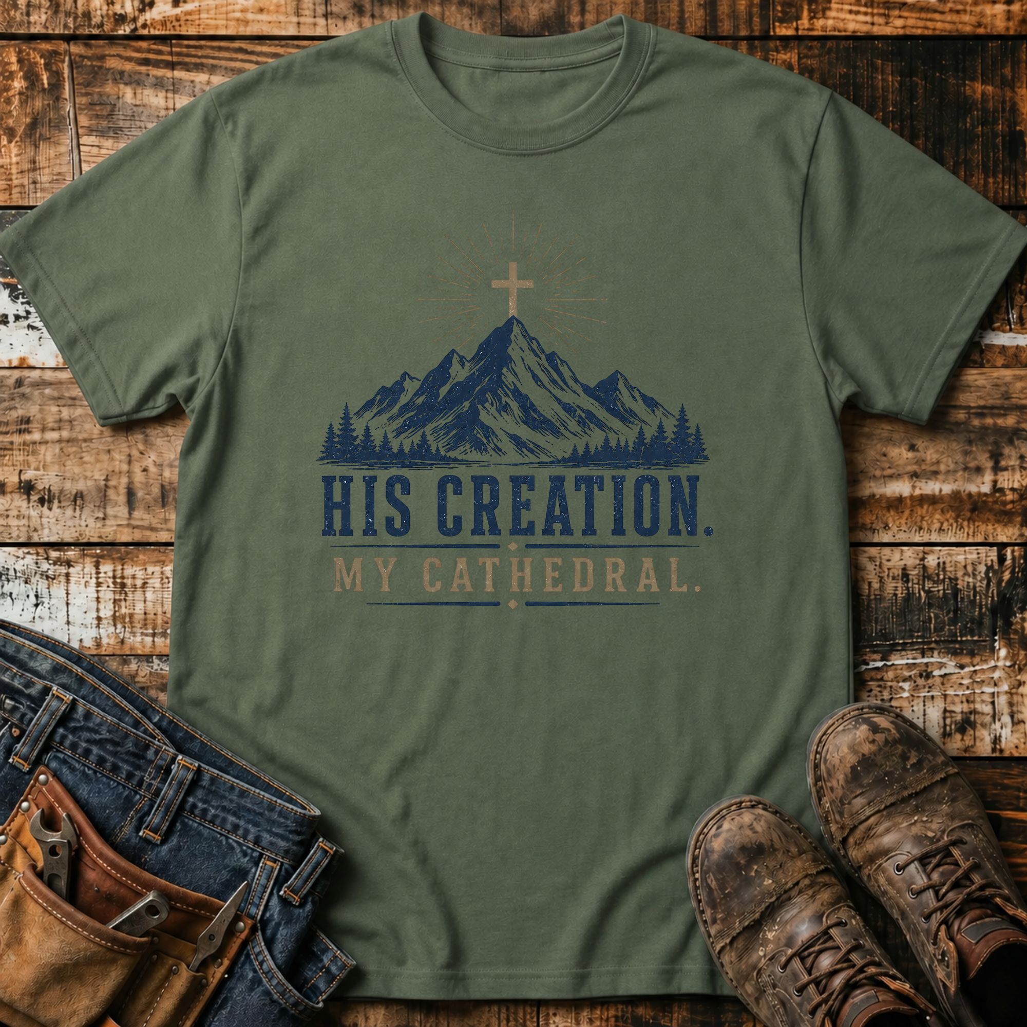 His Creation. My Cathedral. T-Shirt