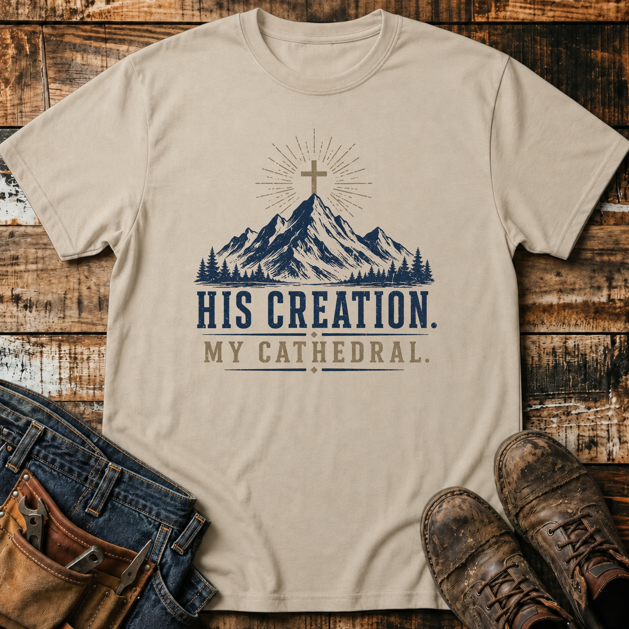 His Creation. My Cathedral. T-Shirt