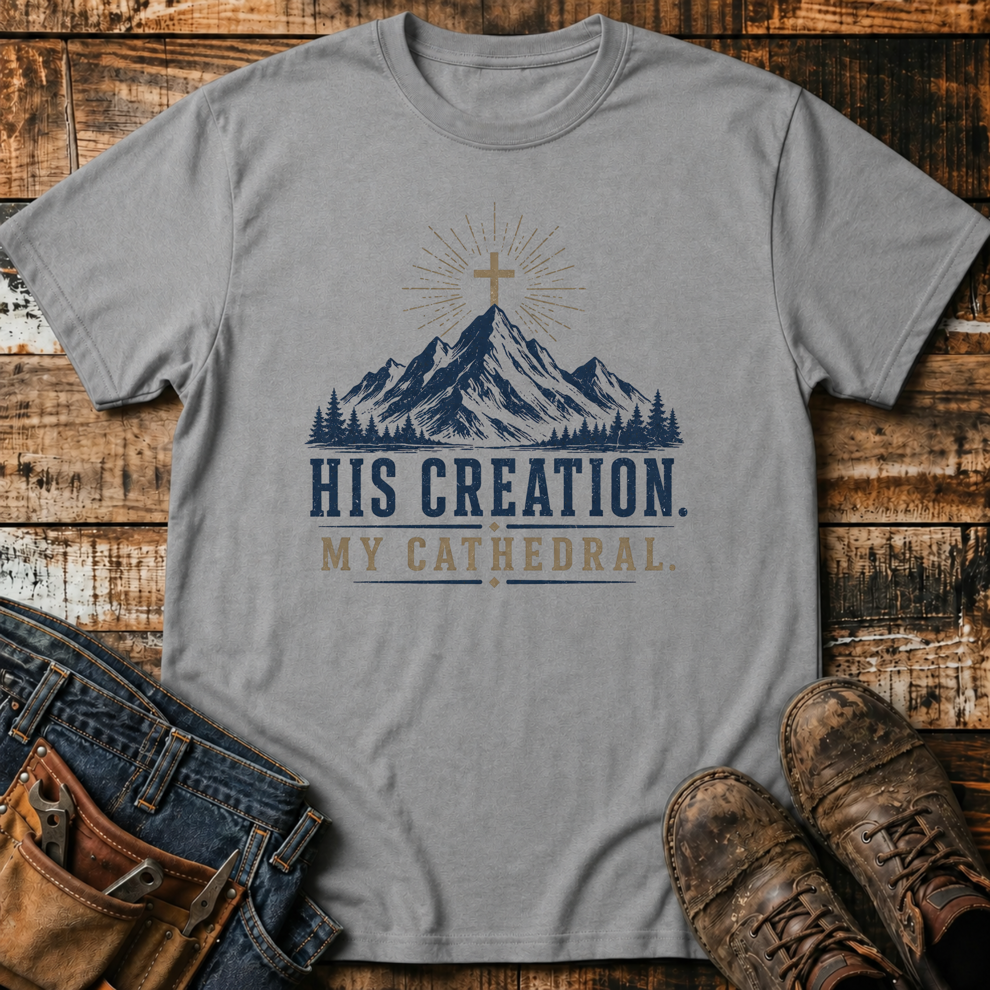 His Creation. My Cathedral. T-Shirt