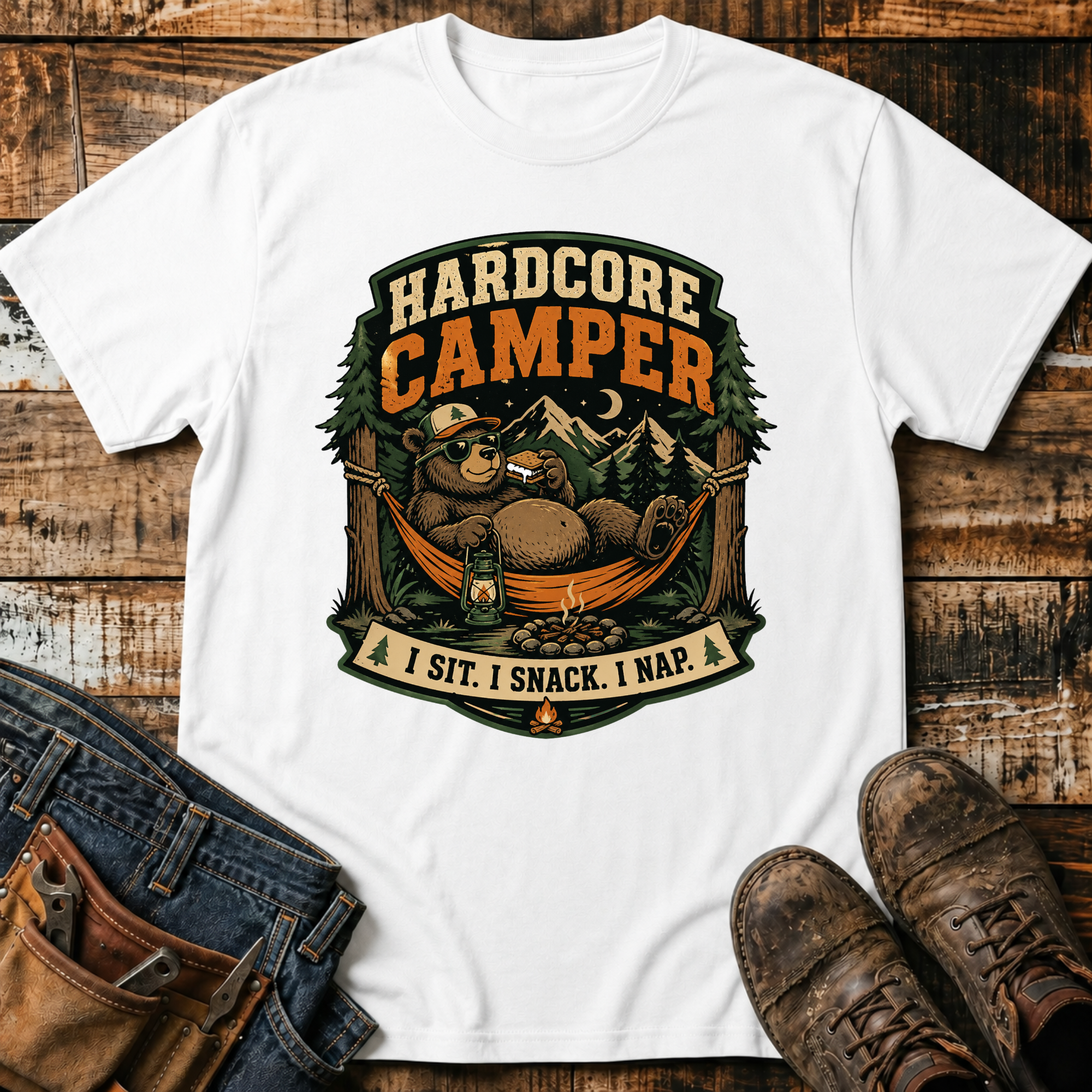 Hardcore Camper T-Shirt