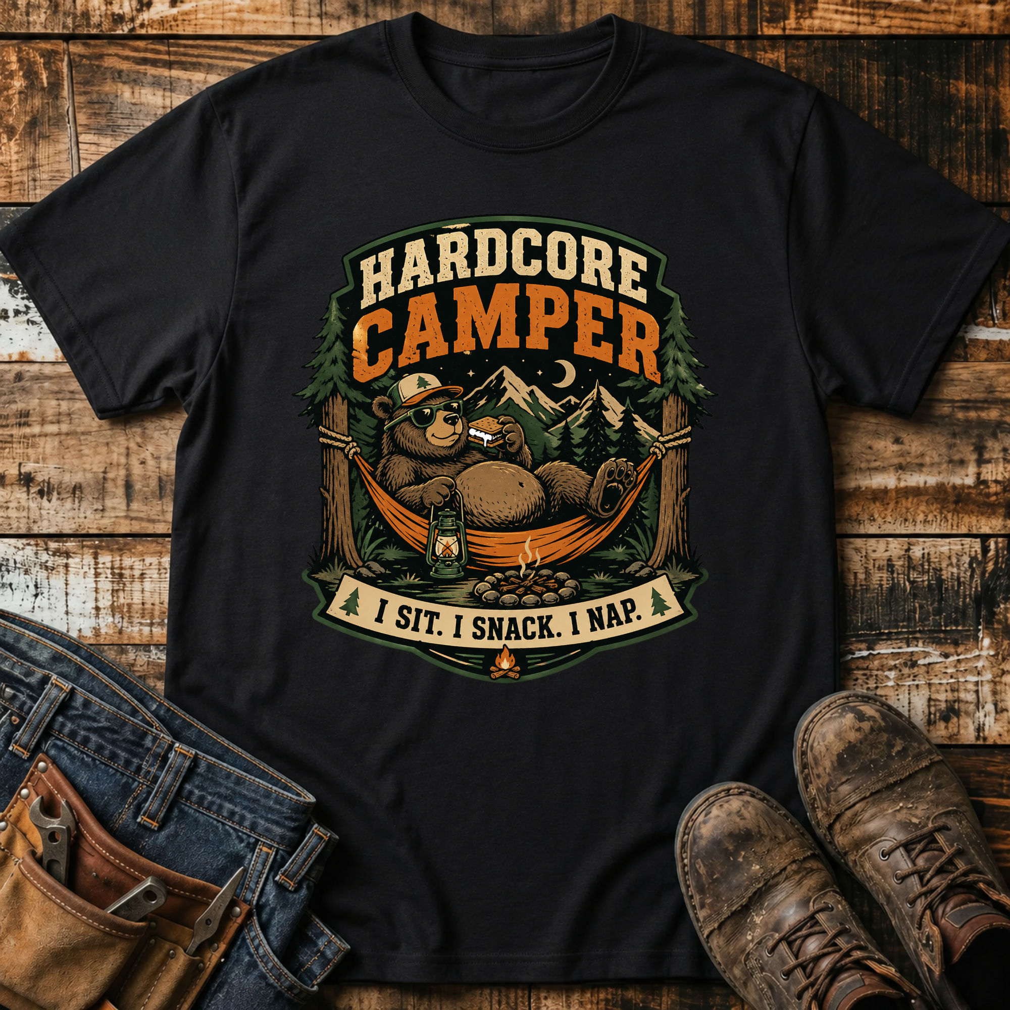 Hardcore Camper T-Shirt