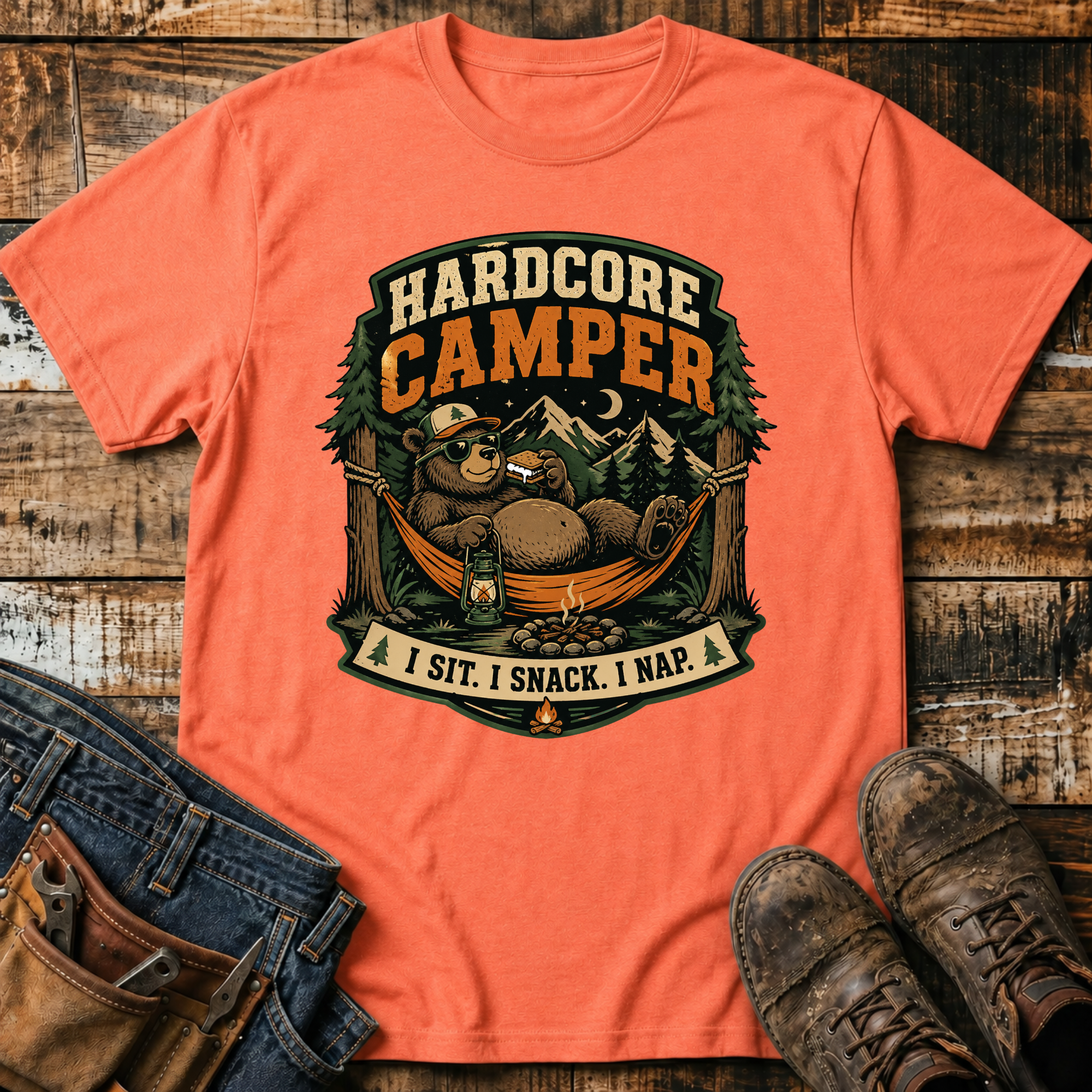 Hardcore Camper T-Shirt