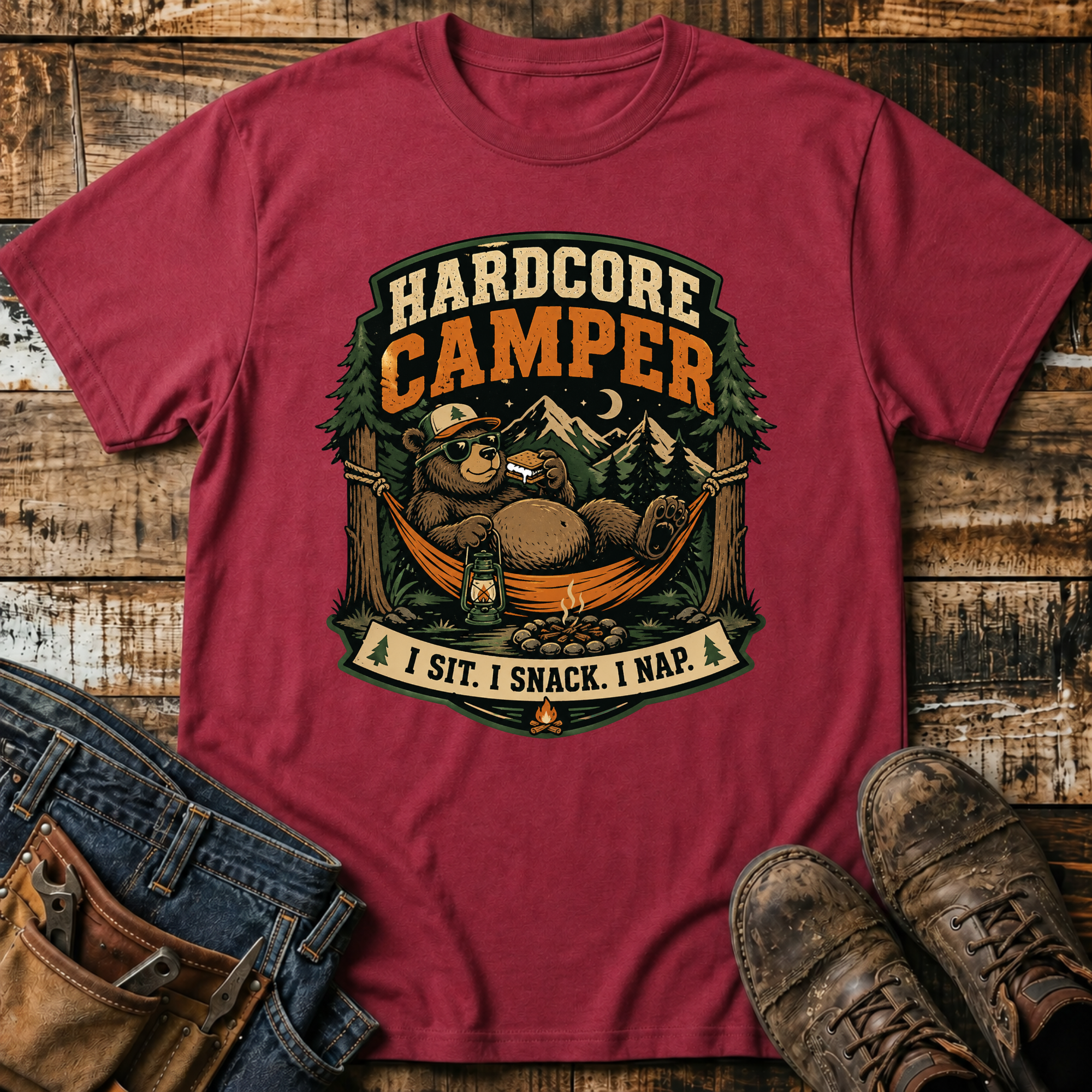 Hardcore Camper T-Shirt
