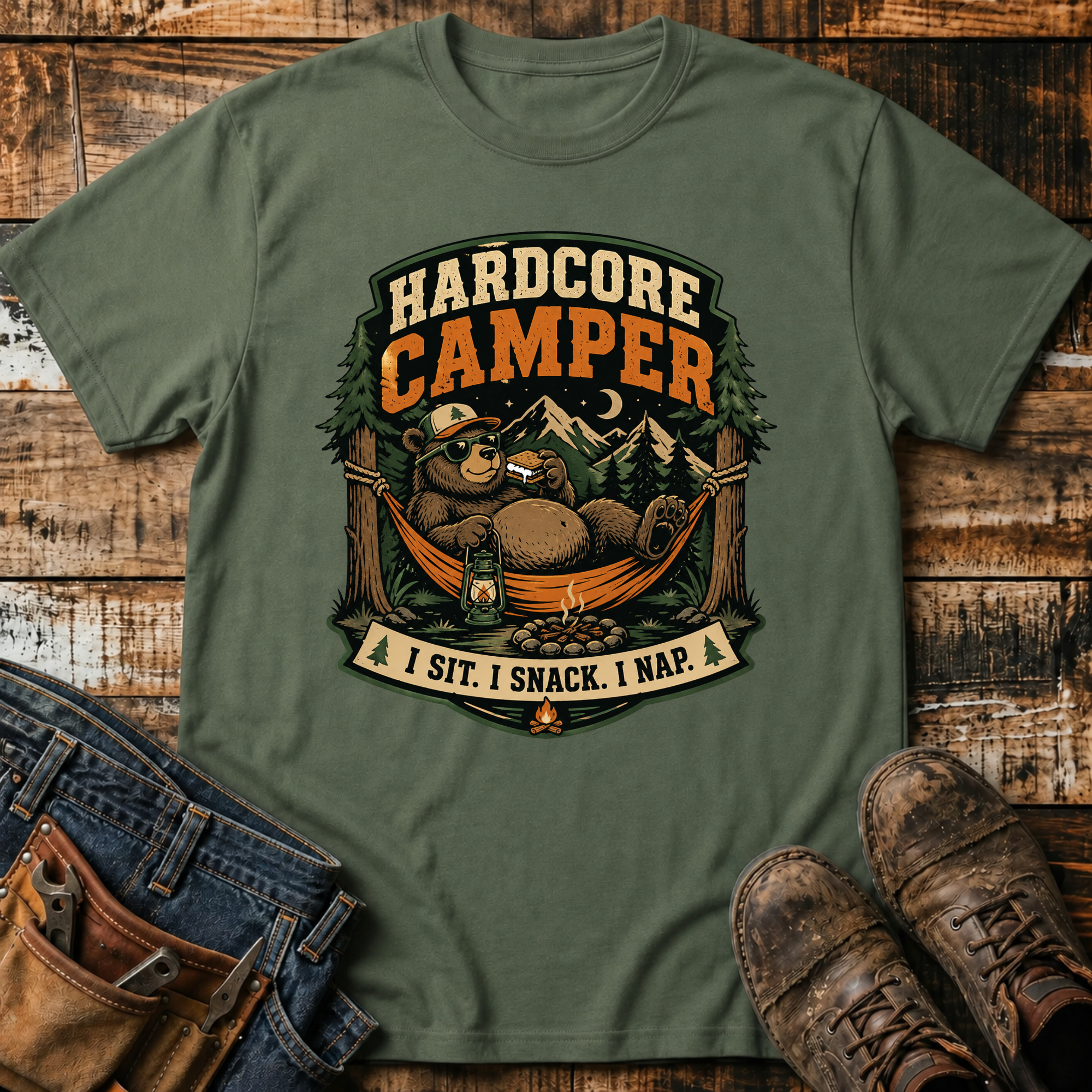 Hardcore Camper T-Shirt