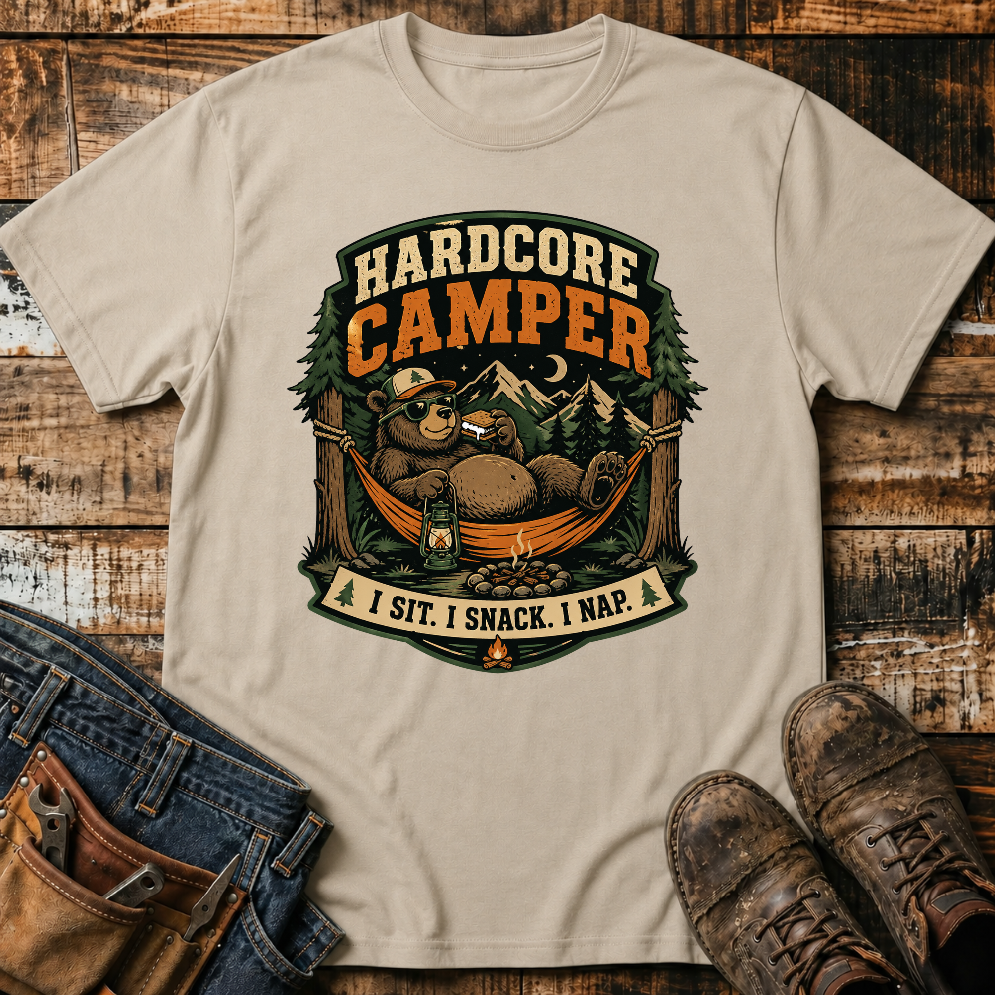 Hardcore Camper T-Shirt