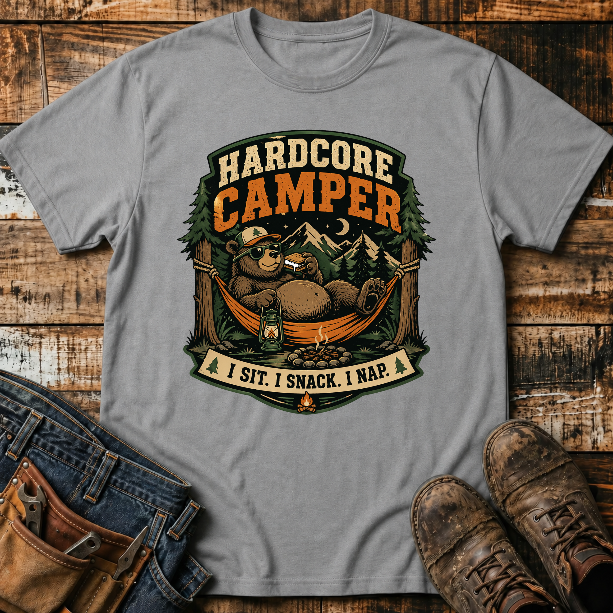 Hardcore Camper T-Shirt