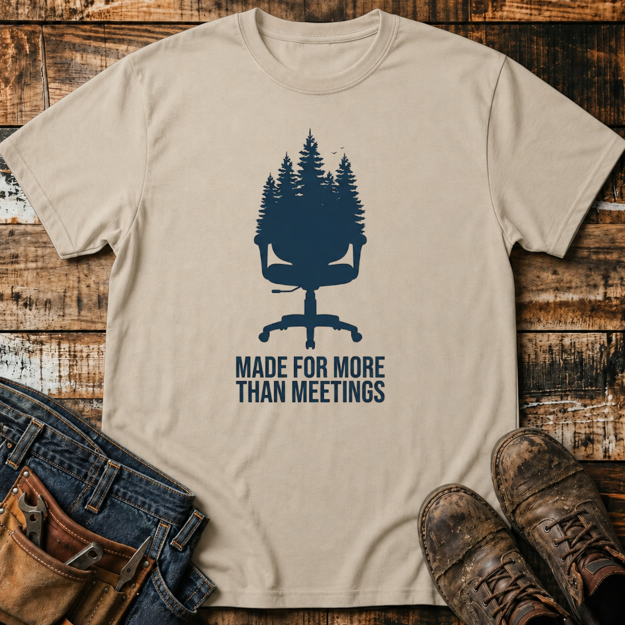 Made for More Than Meetings T-Shirt