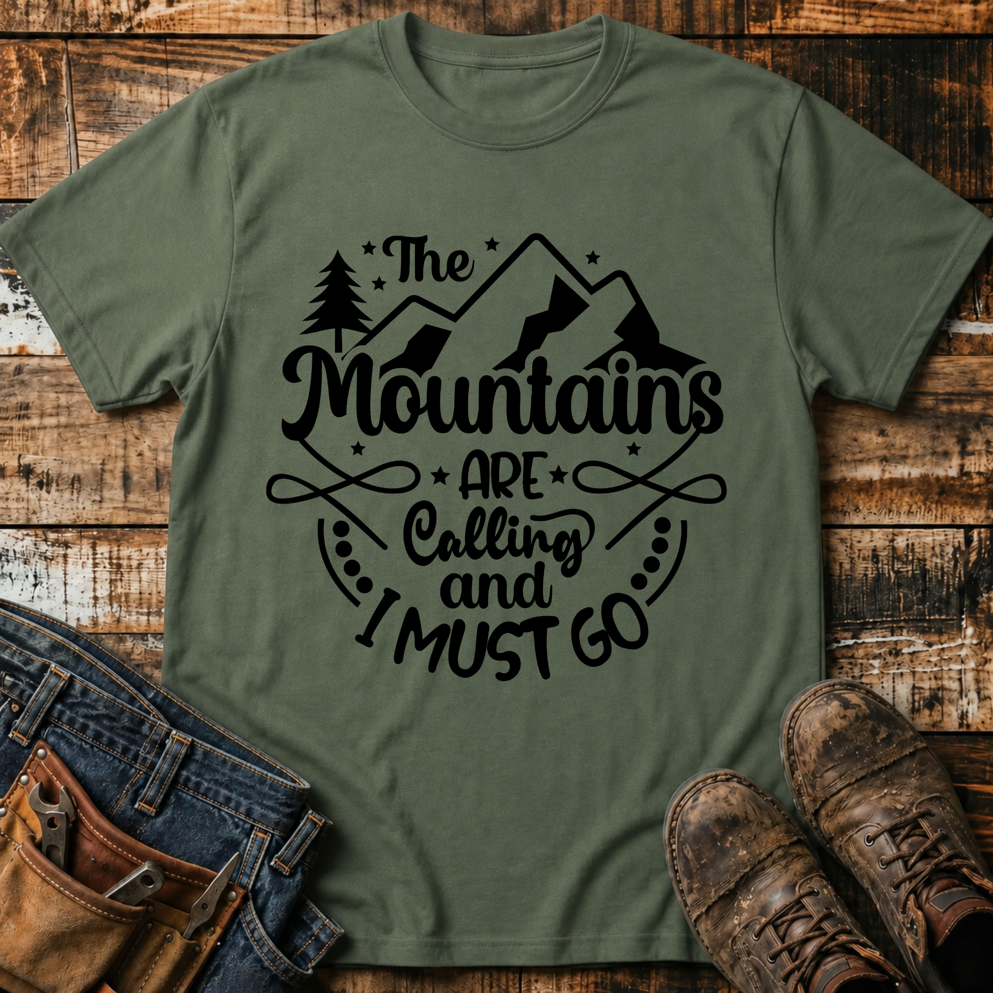 Mountains Are Calling T-Shirt