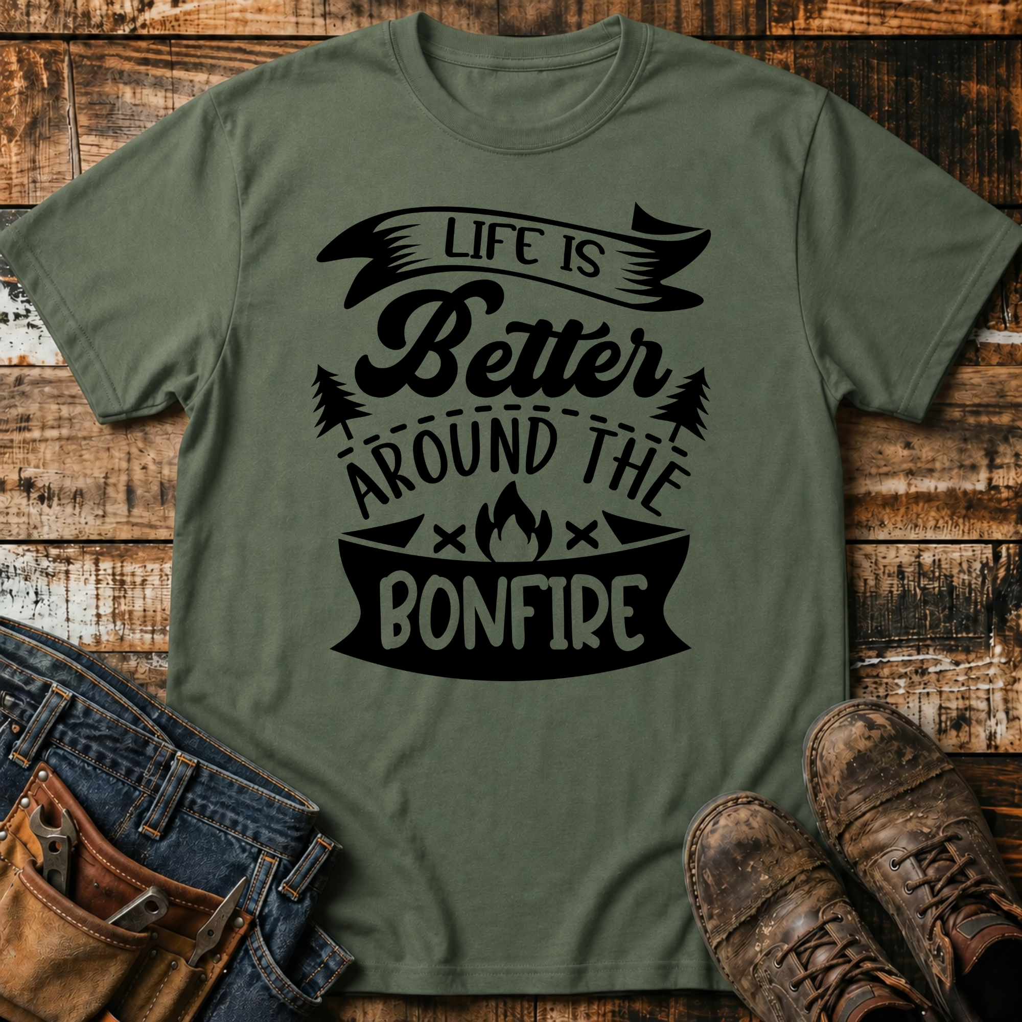 Life Is Better Around the Bonfire