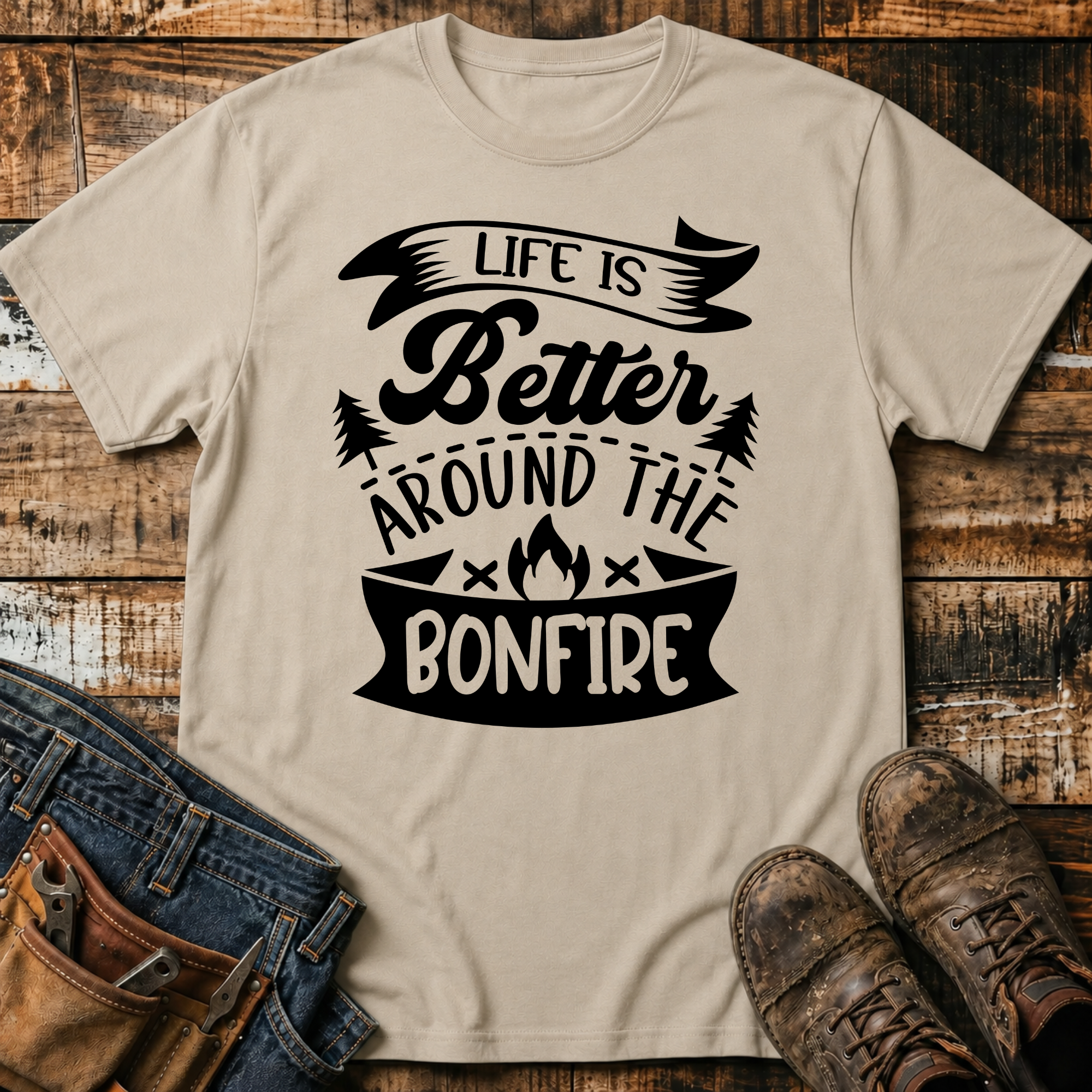 Life Is Better Around the Bonfire