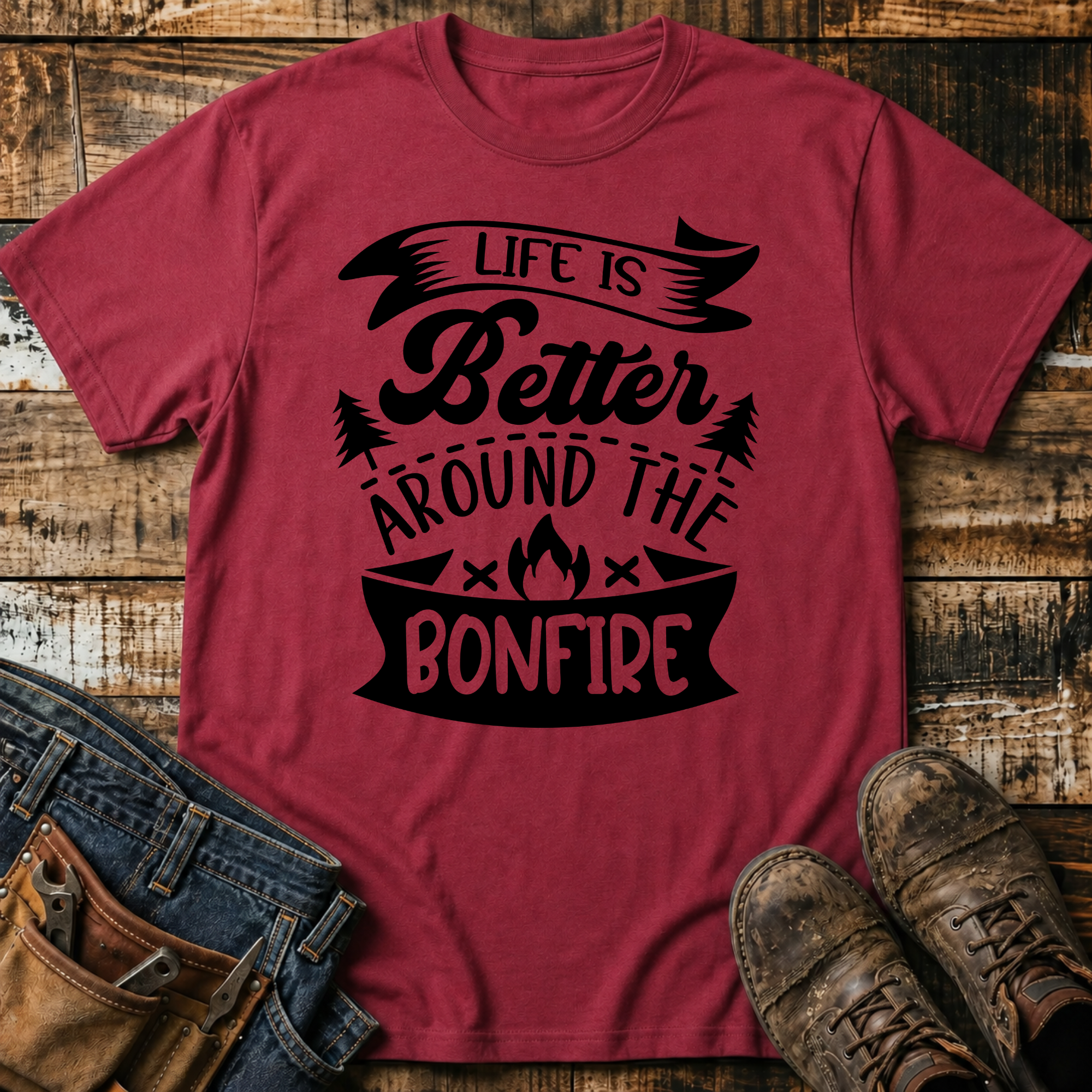 Life Is Better Around the Bonfire
