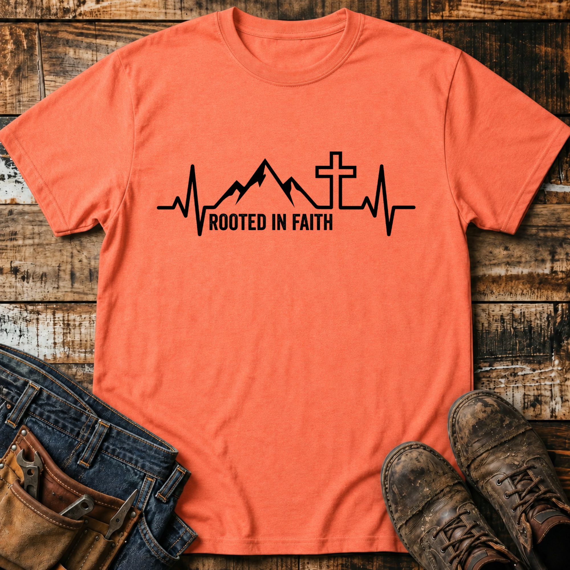 Rooted in Faith T-Shirt
