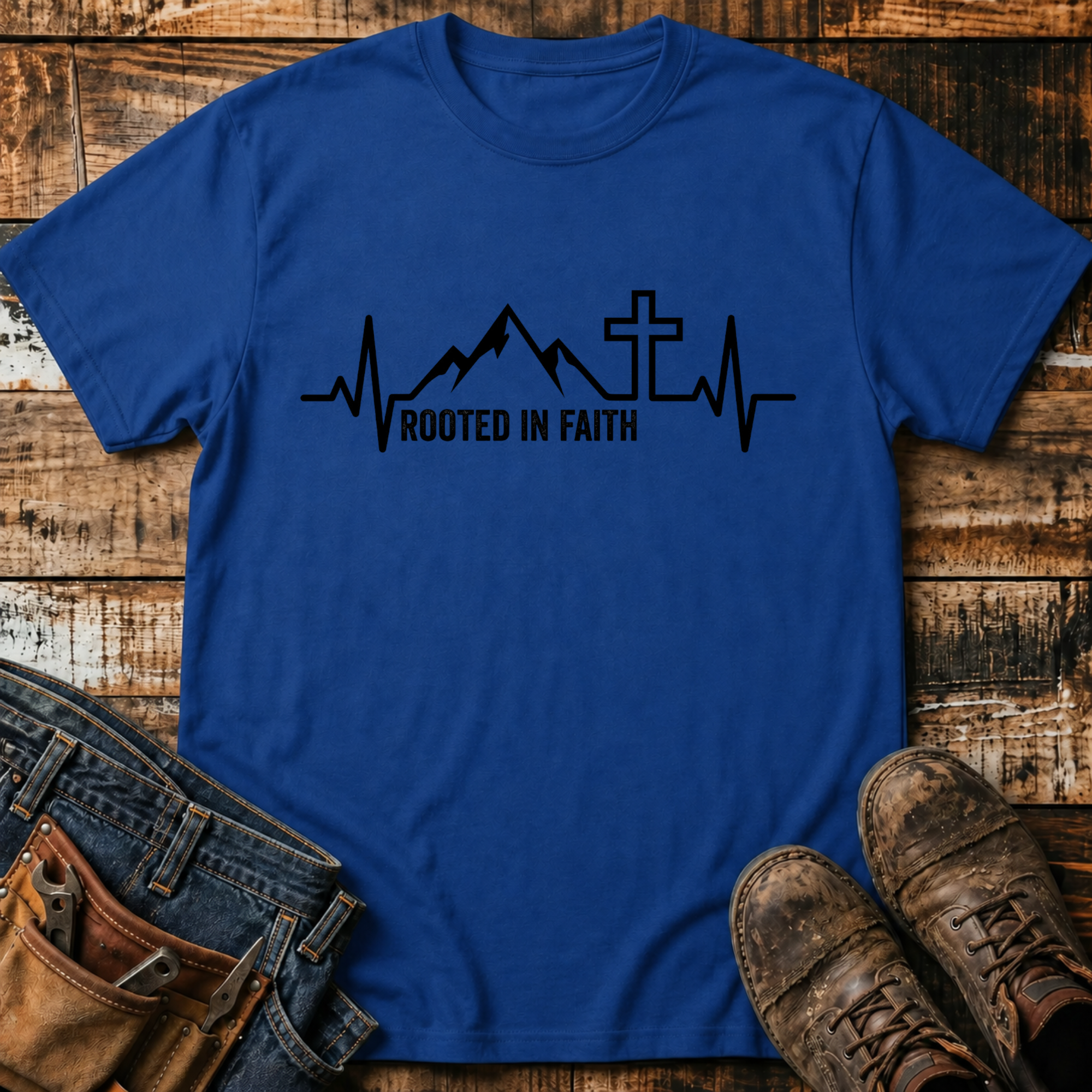 Rooted in Faith T-Shirt