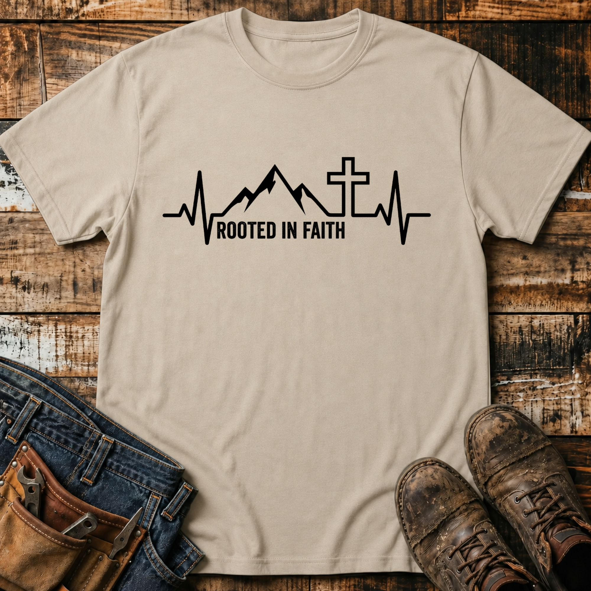 Rooted in Faith T-Shirt