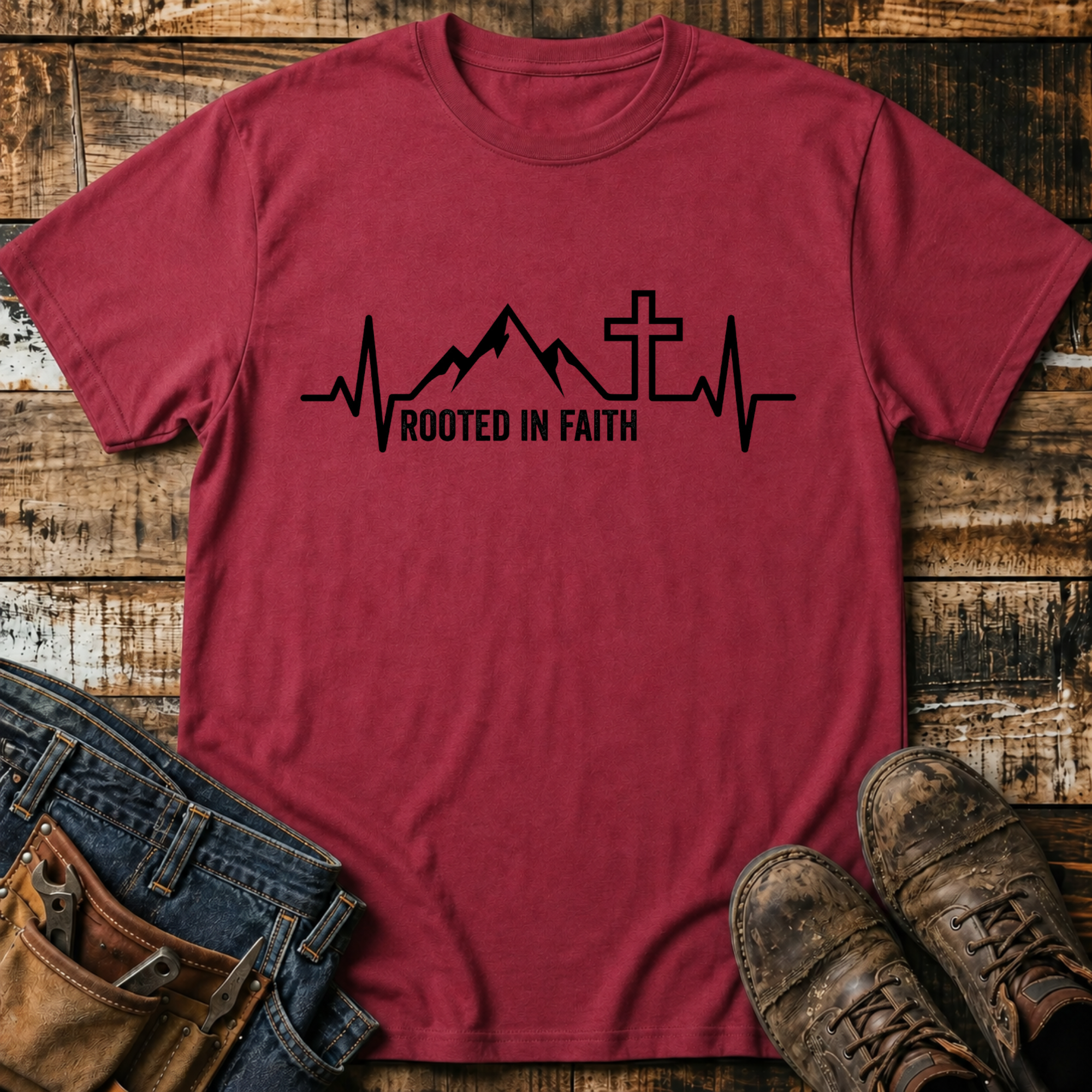 Rooted in Faith T-Shirt