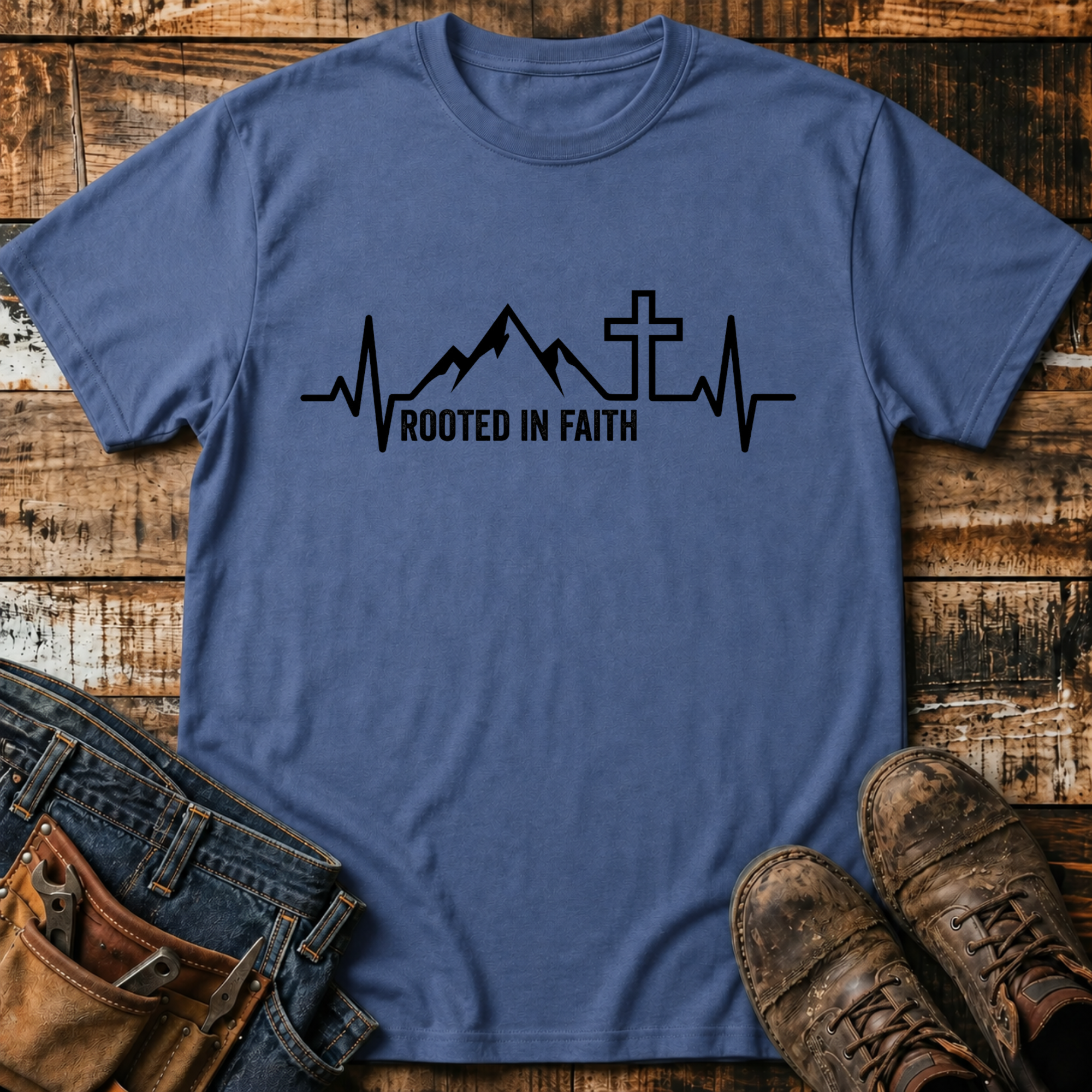 Rooted in Faith T-Shirt