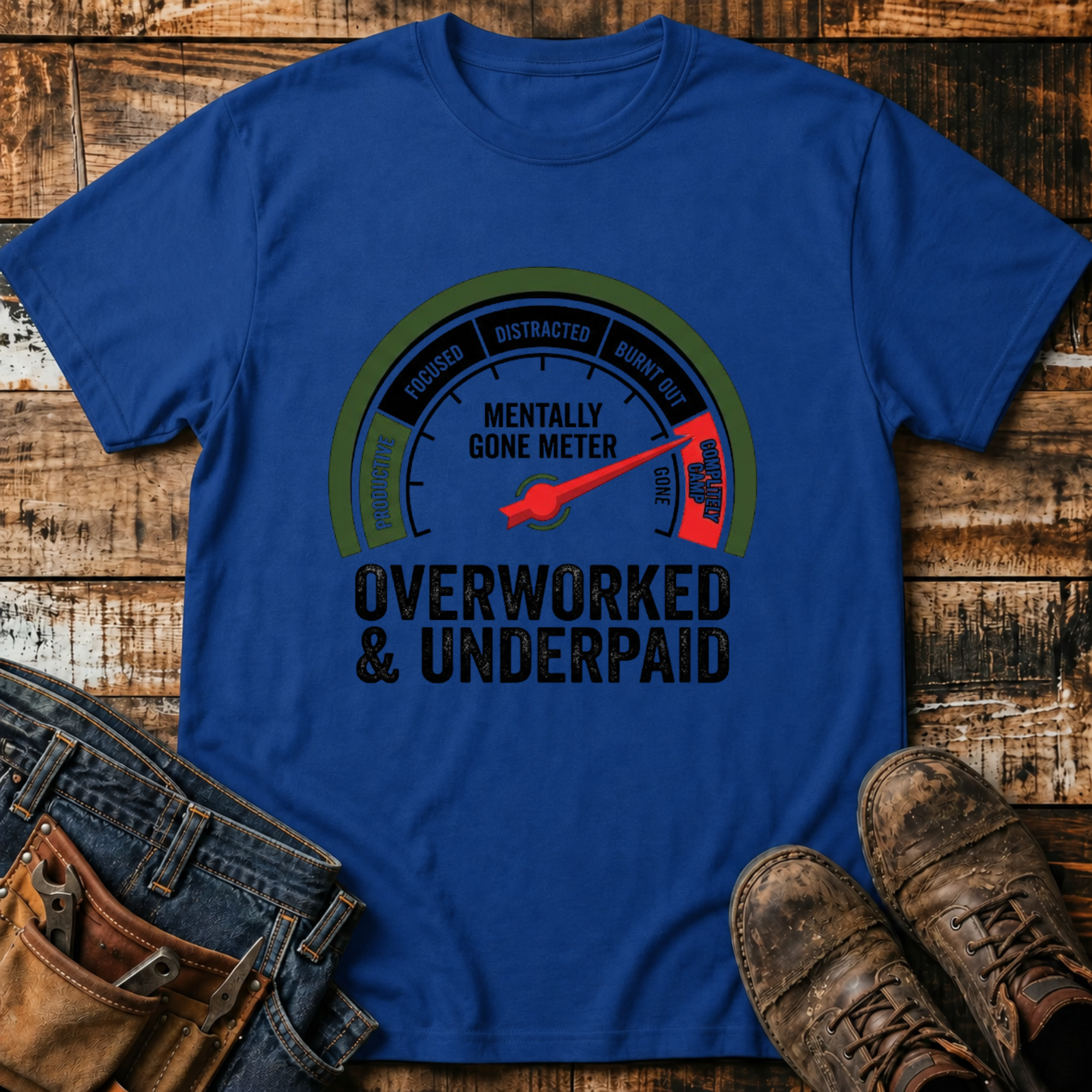 Overworked & Underpaid T-Shirt