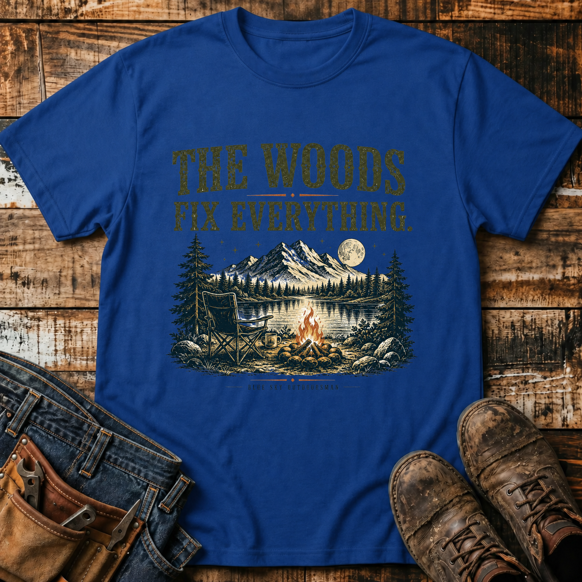 The Woods Fix Everything T-Shirt
