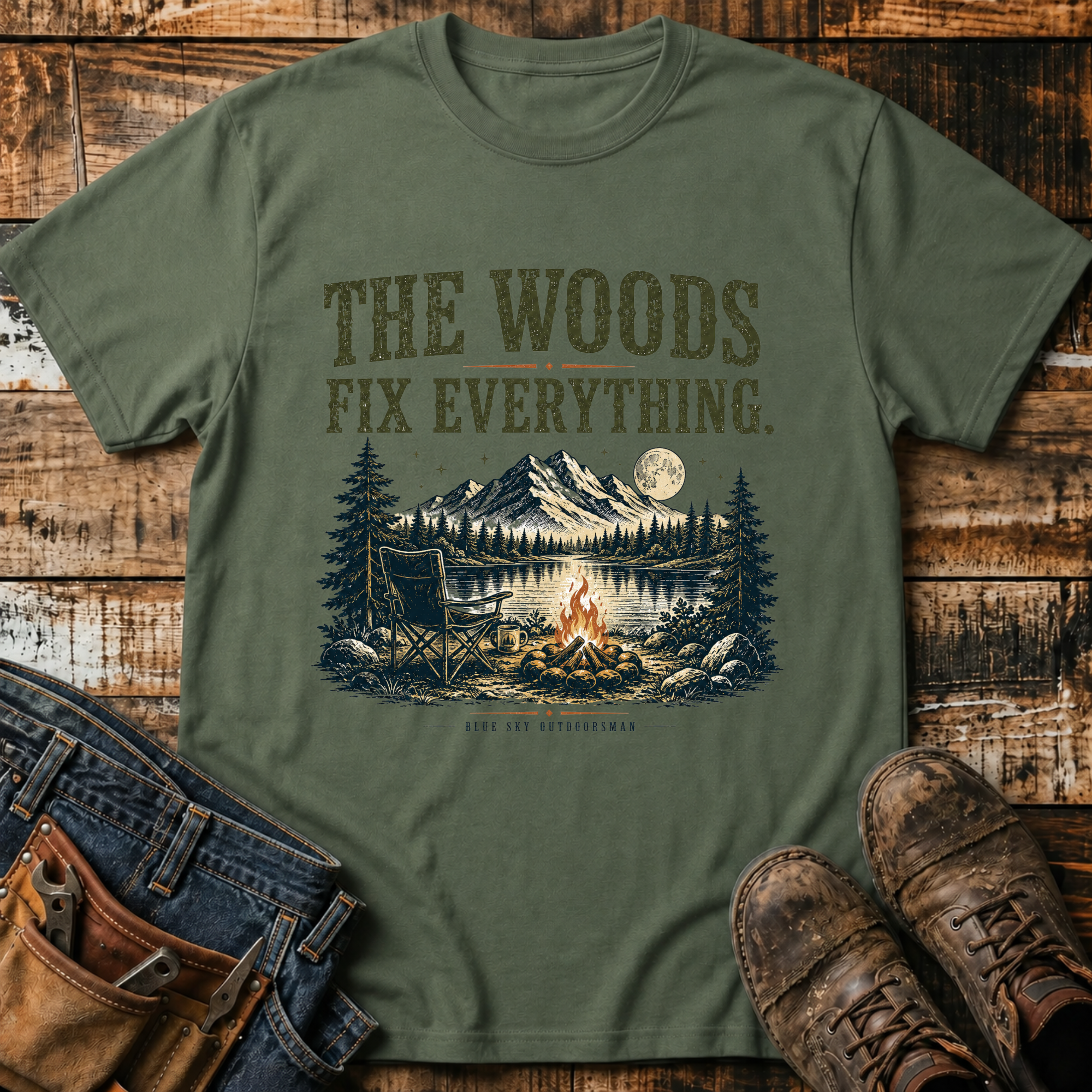 The Woods Fix Everything T-Shirt