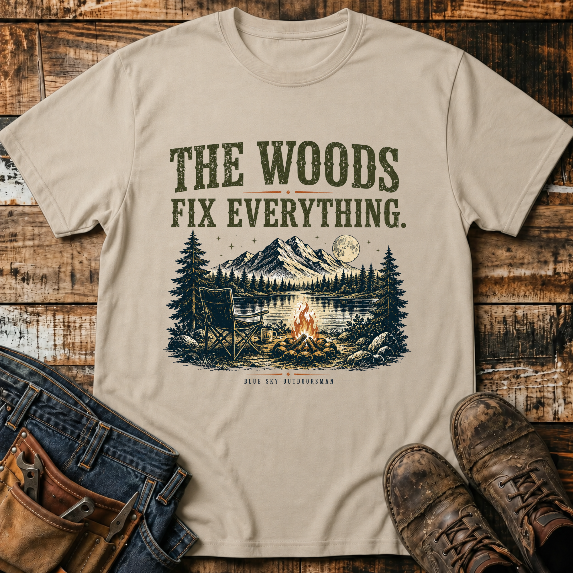 The Woods Fix Everything T-Shirt