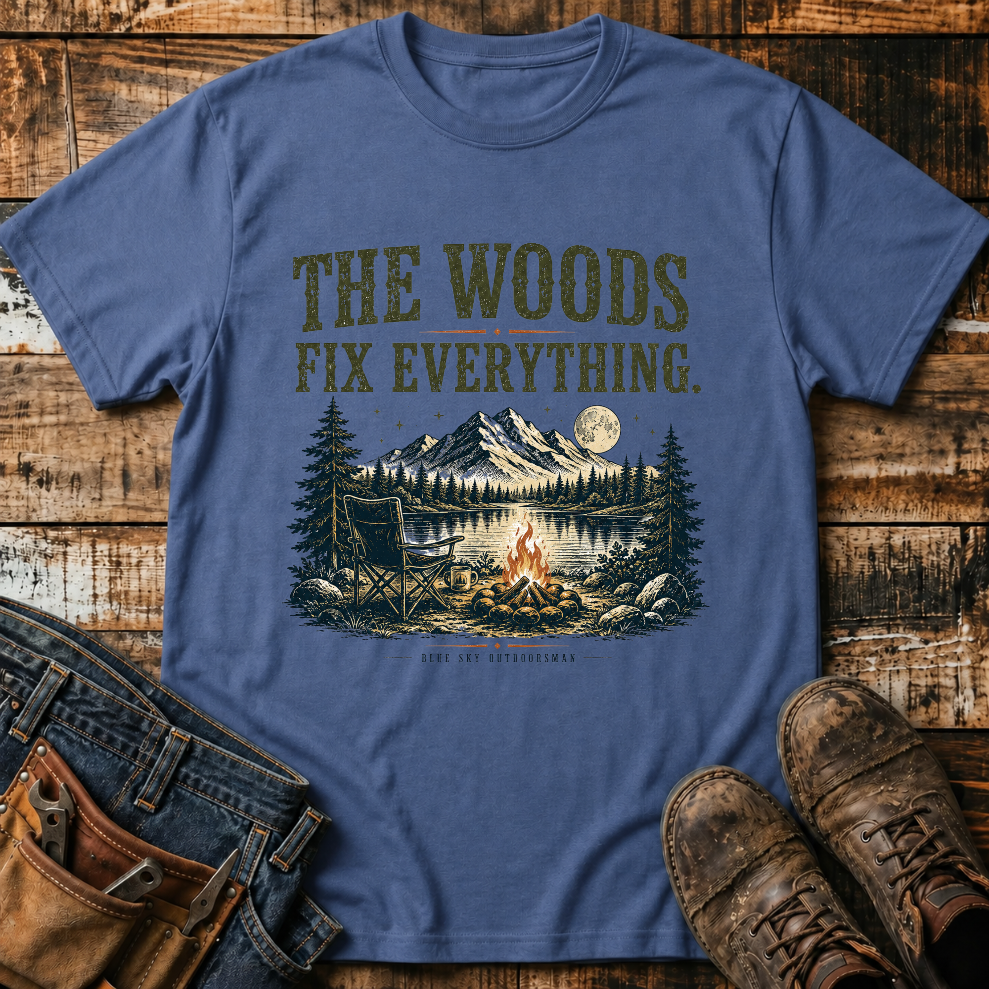 The Woods Fix Everything T-Shirt