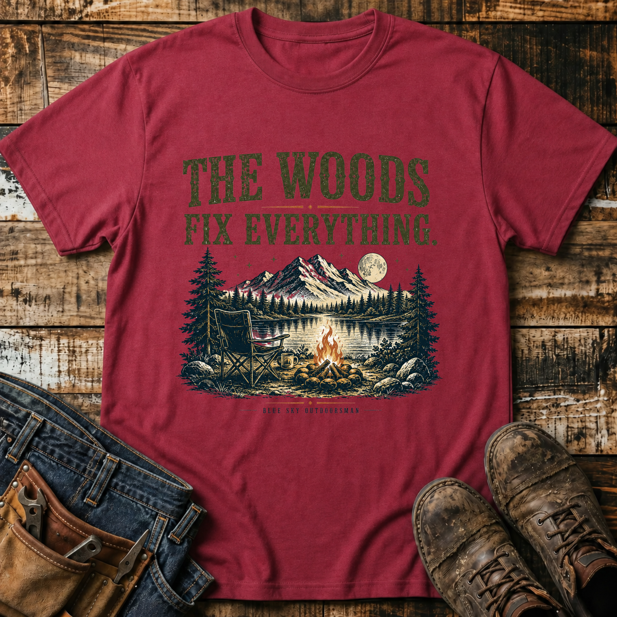 The Woods Fix Everything T-Shirt