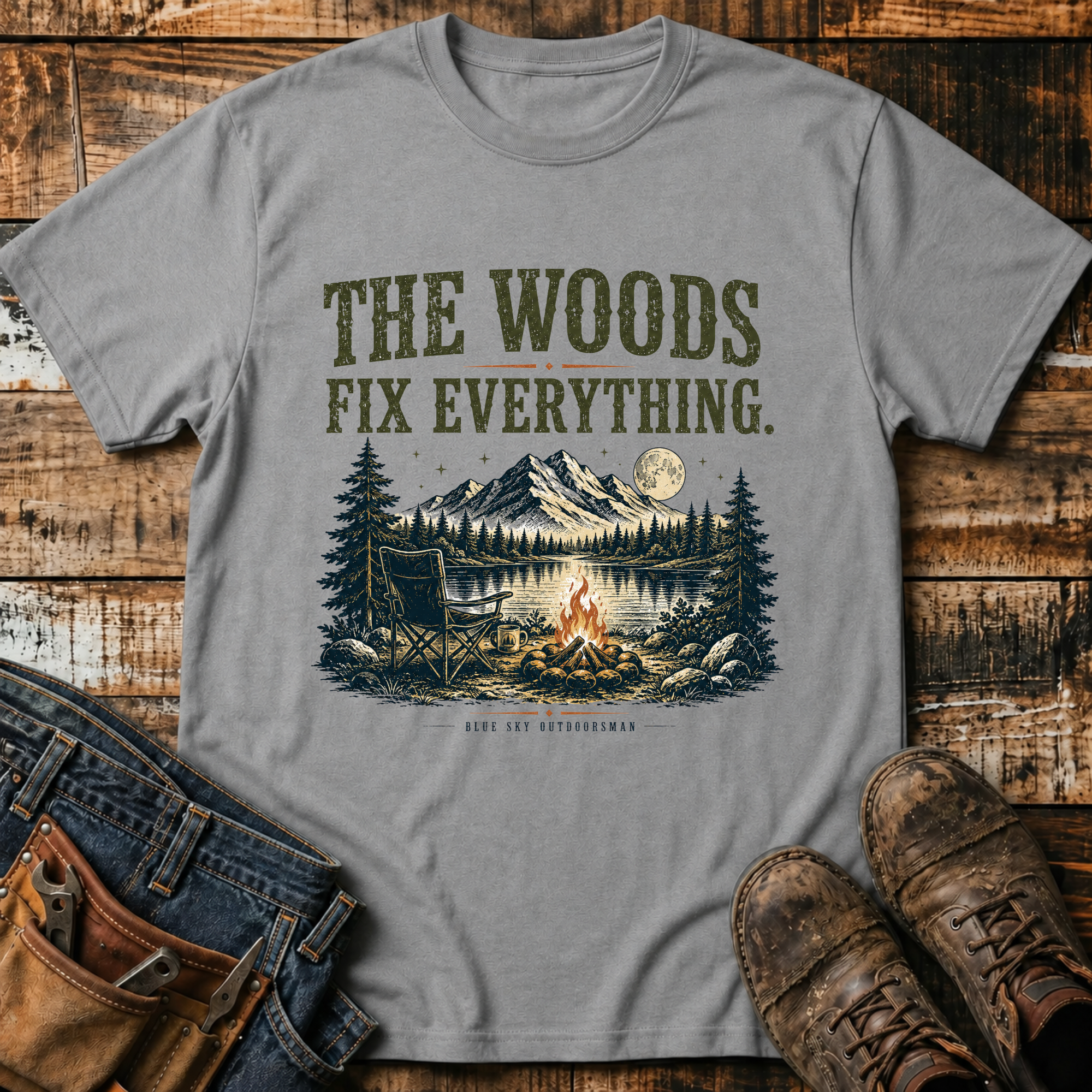 The Woods Fix Everything T-Shirt