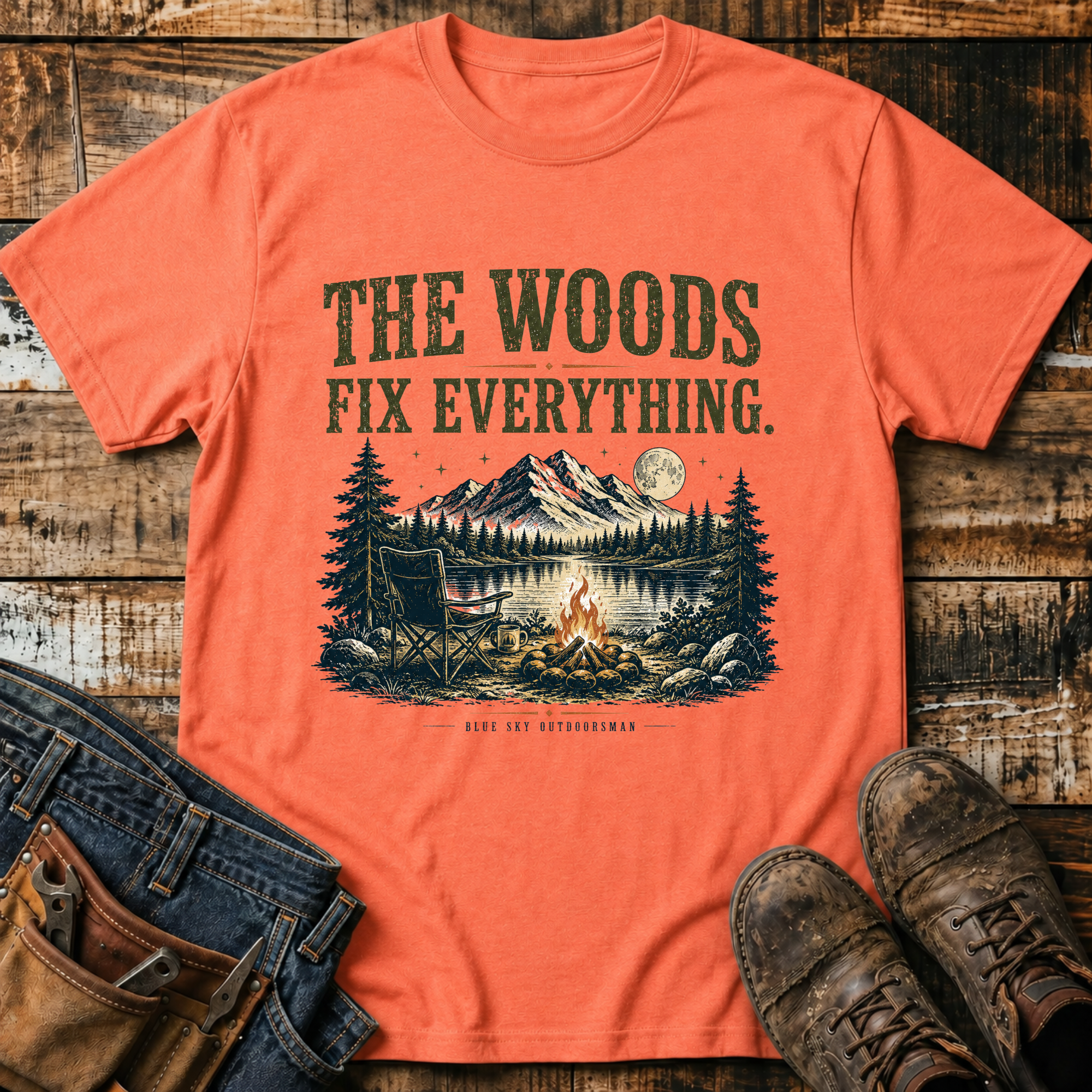 The Woods Fix Everything T-Shirt