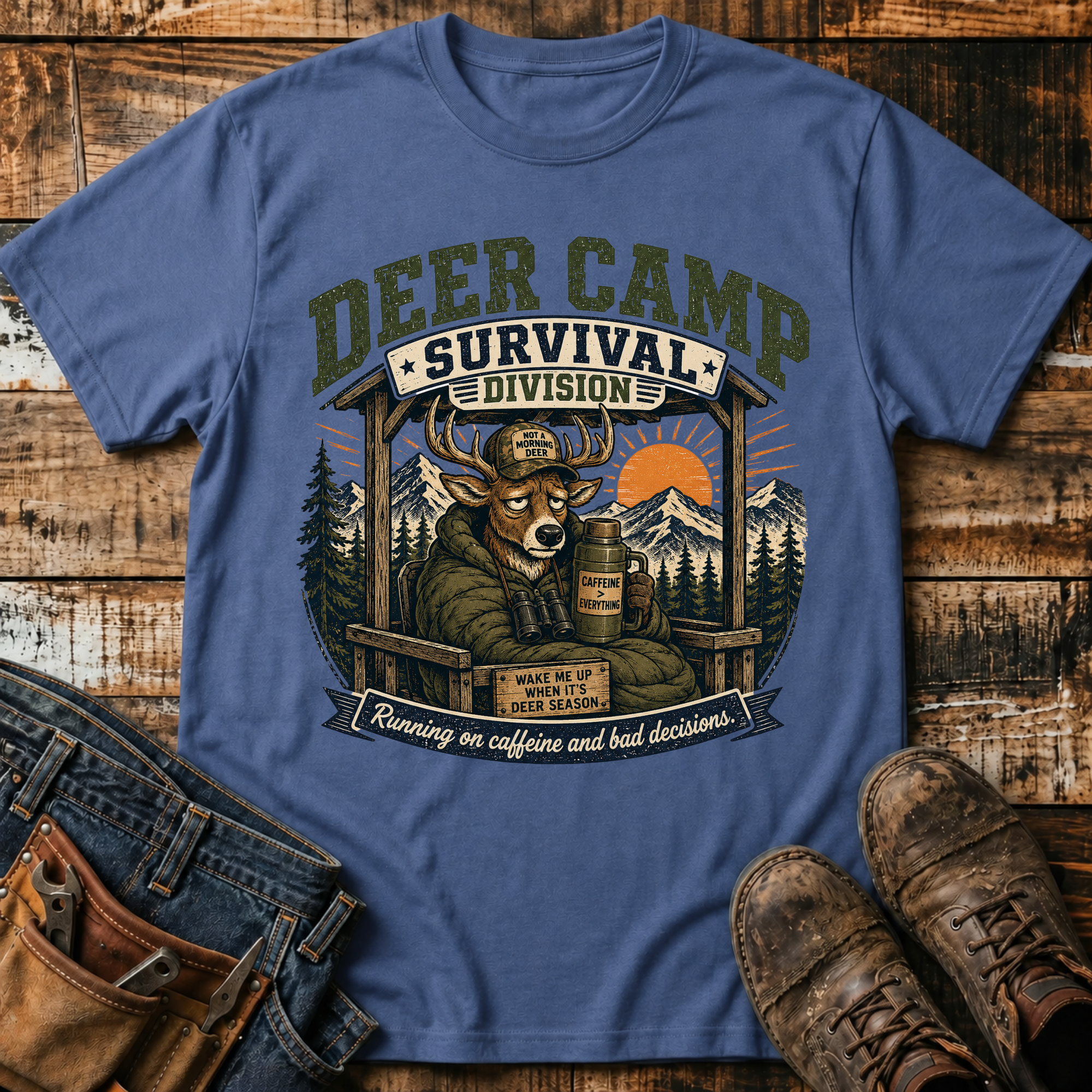 Deer Camp Survival T-Shirt