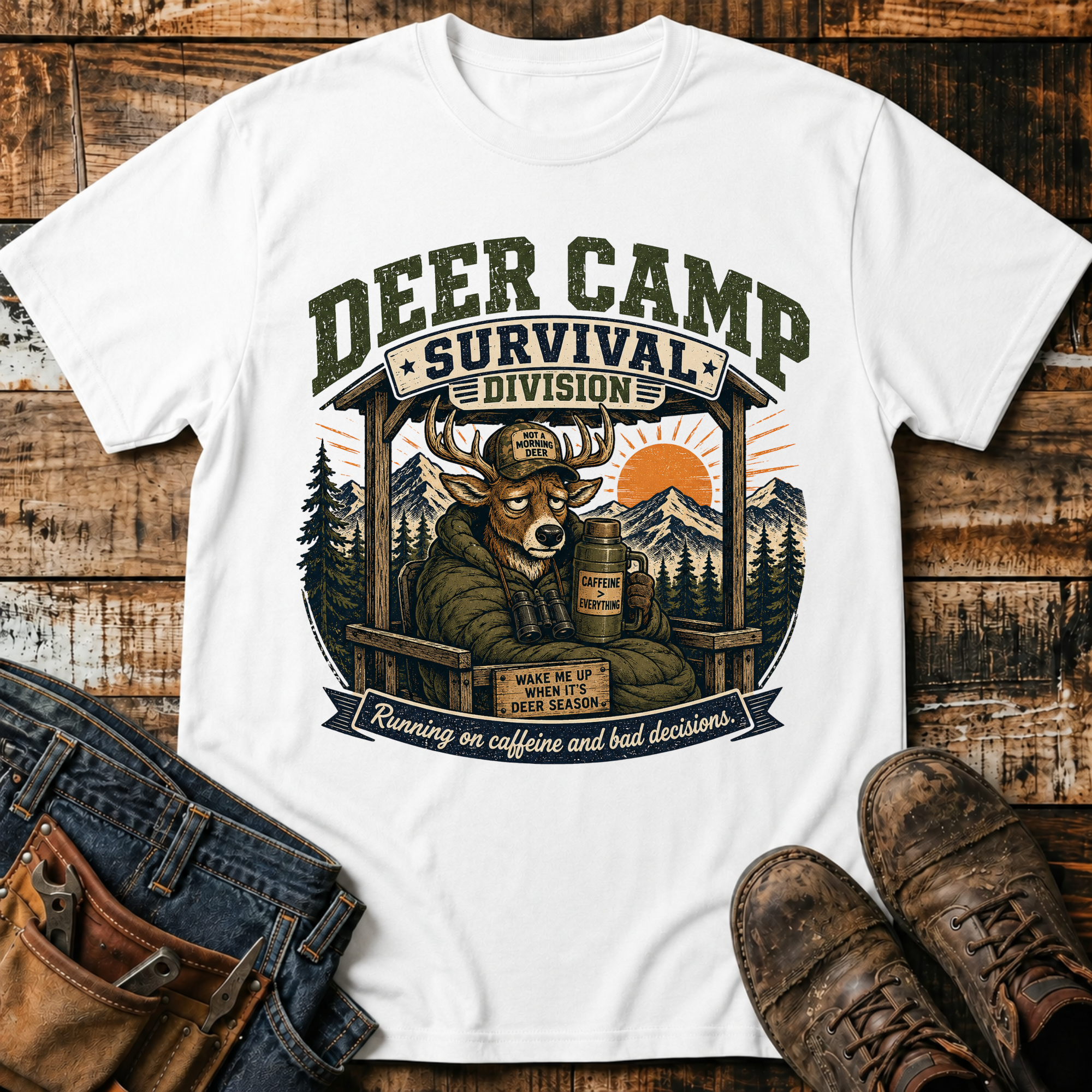 Deer Camp Survival T-Shirt