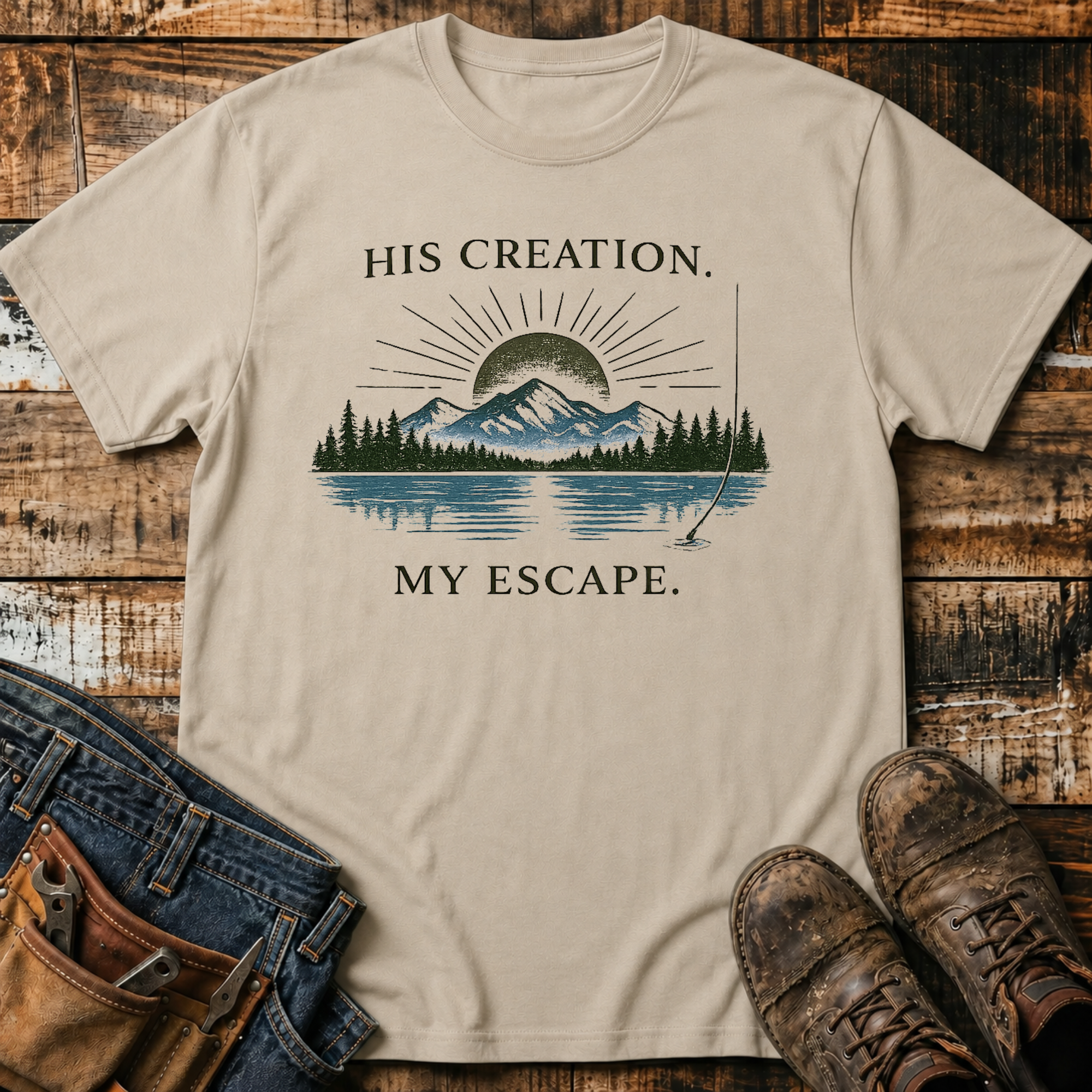 His Creation, My Escape T-Shirt