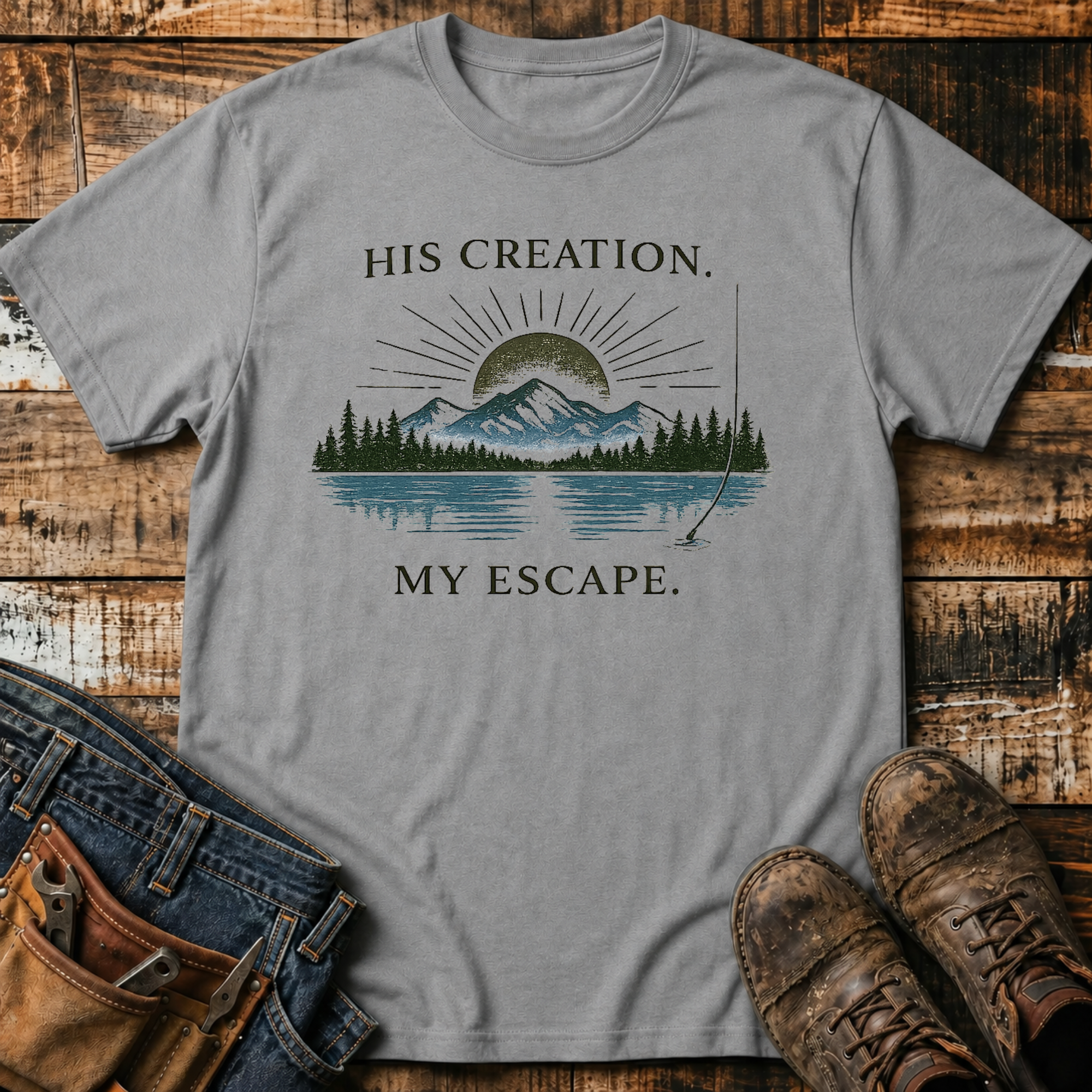 His Creation, My Escape T-Shirt