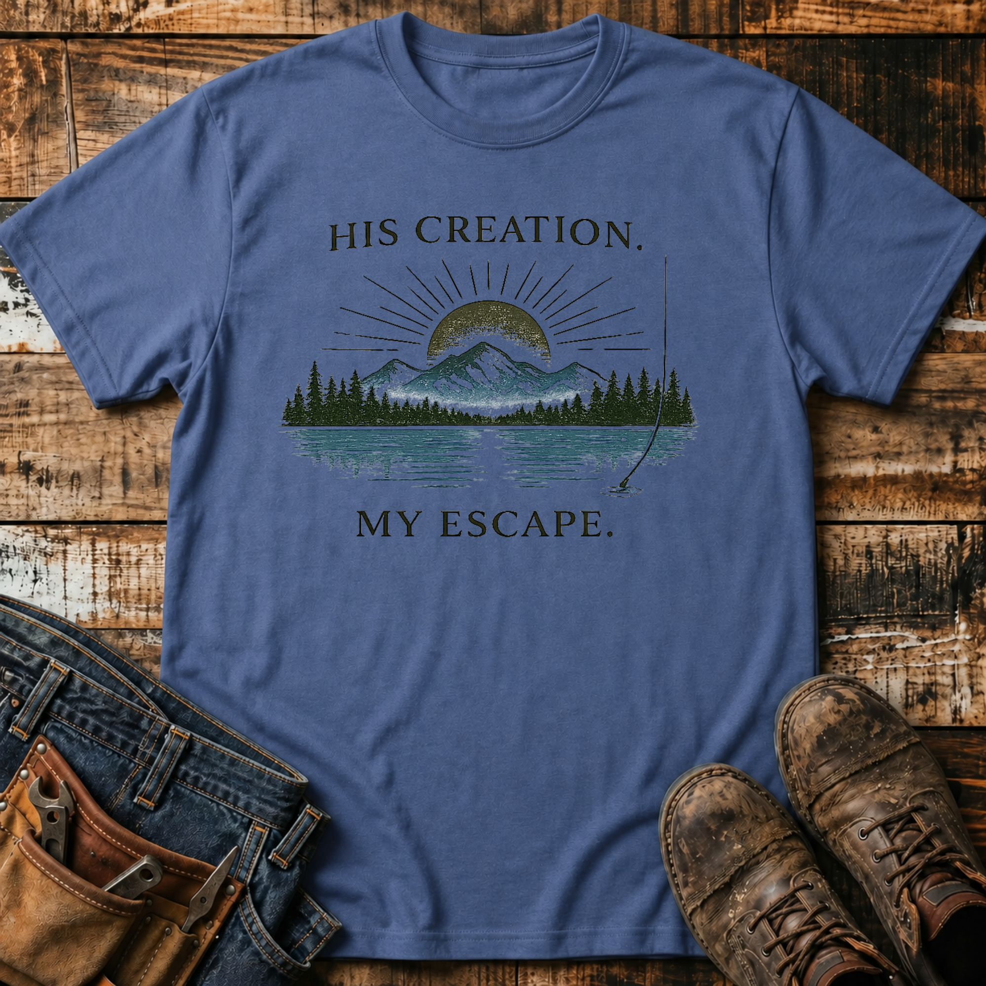 His Creation, My Escape T-Shirt