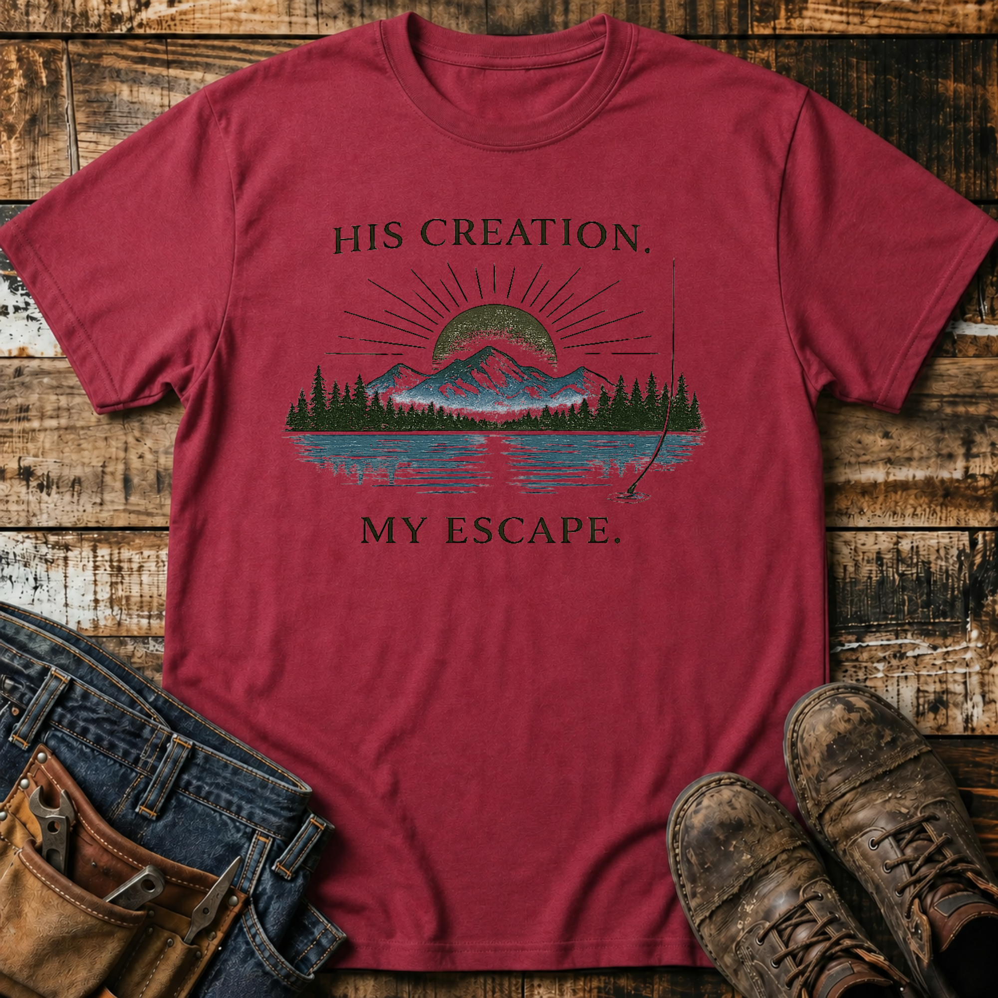 His Creation, My Escape T-Shirt