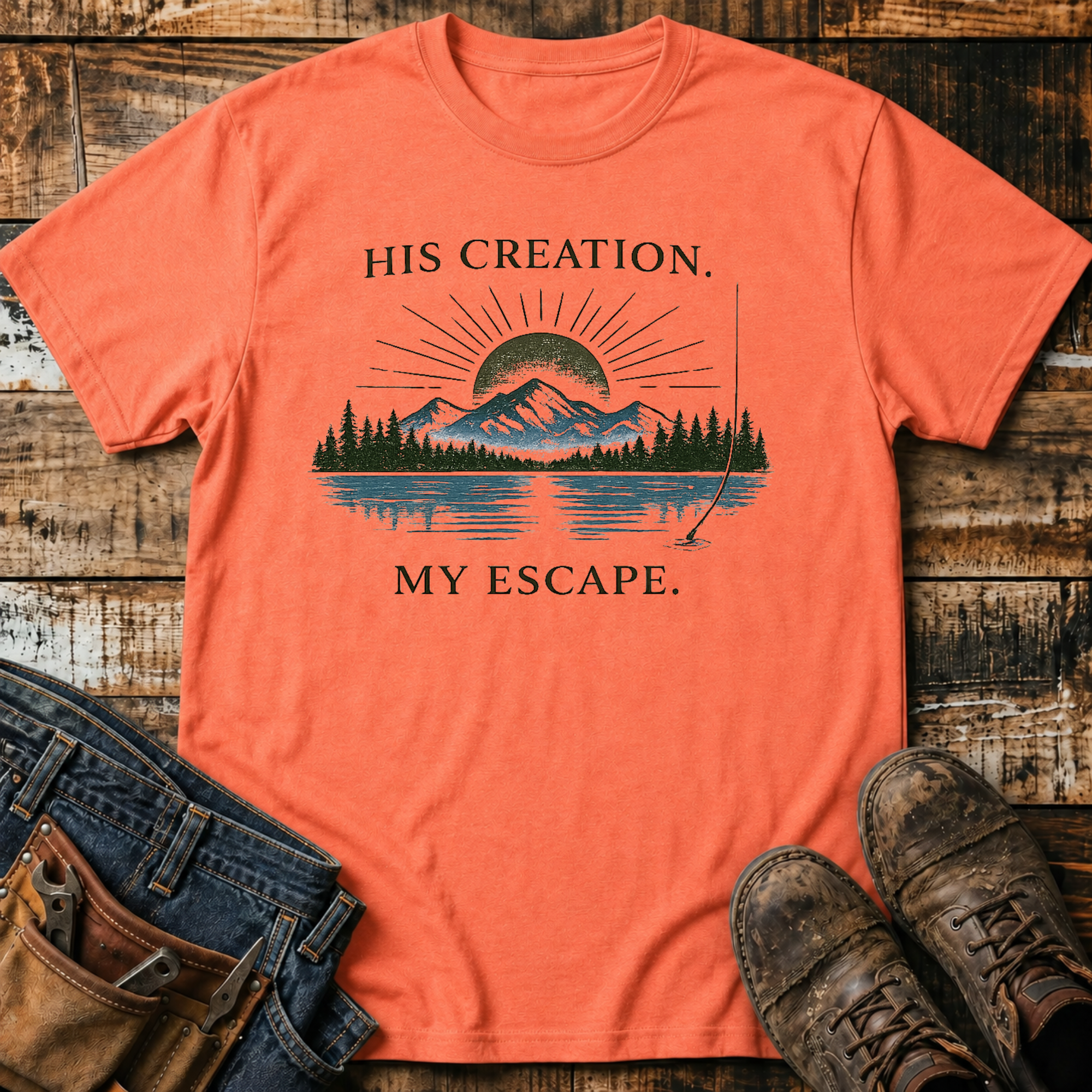 His Creation, My Escape T-Shirt