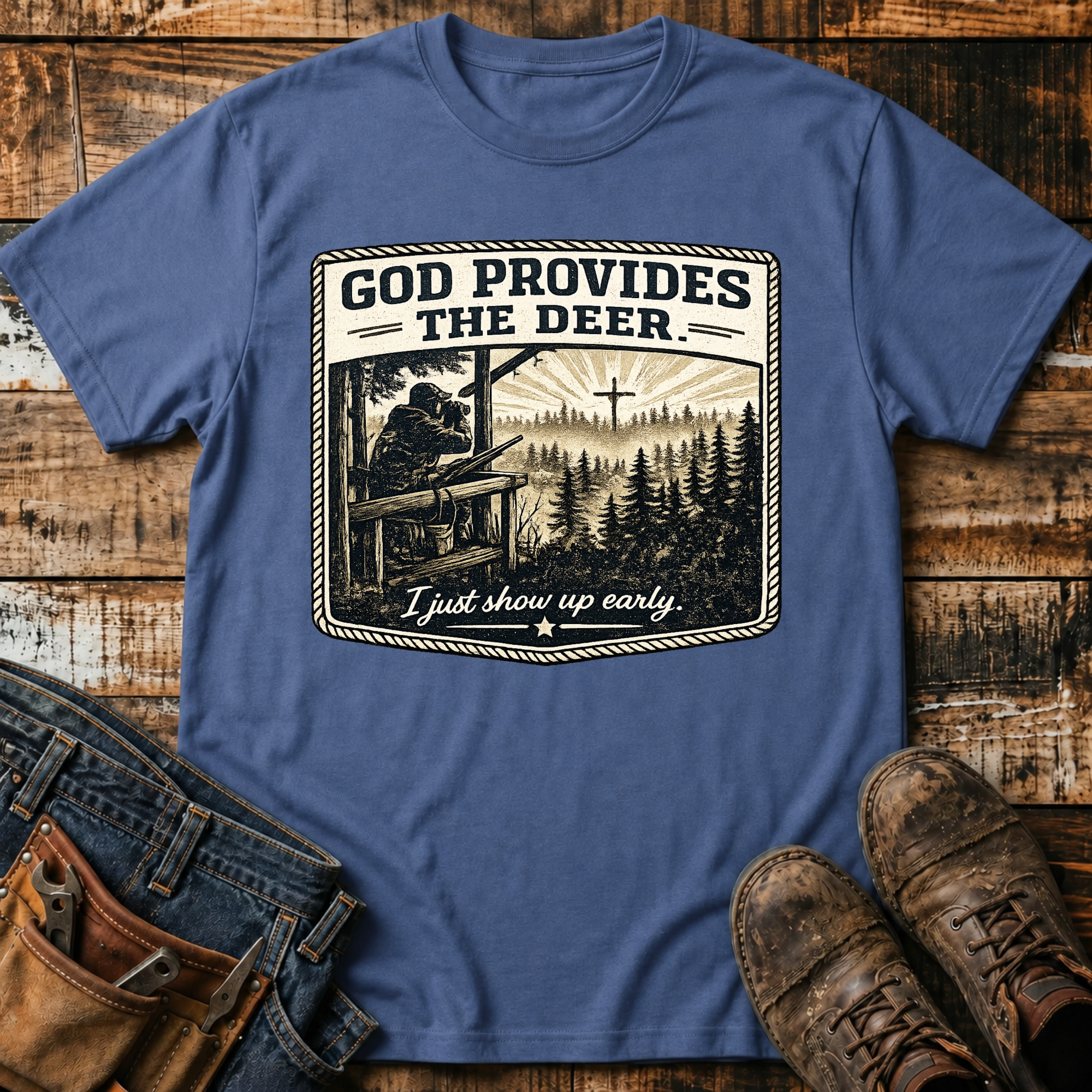 God Provides the Deer T-Shirt