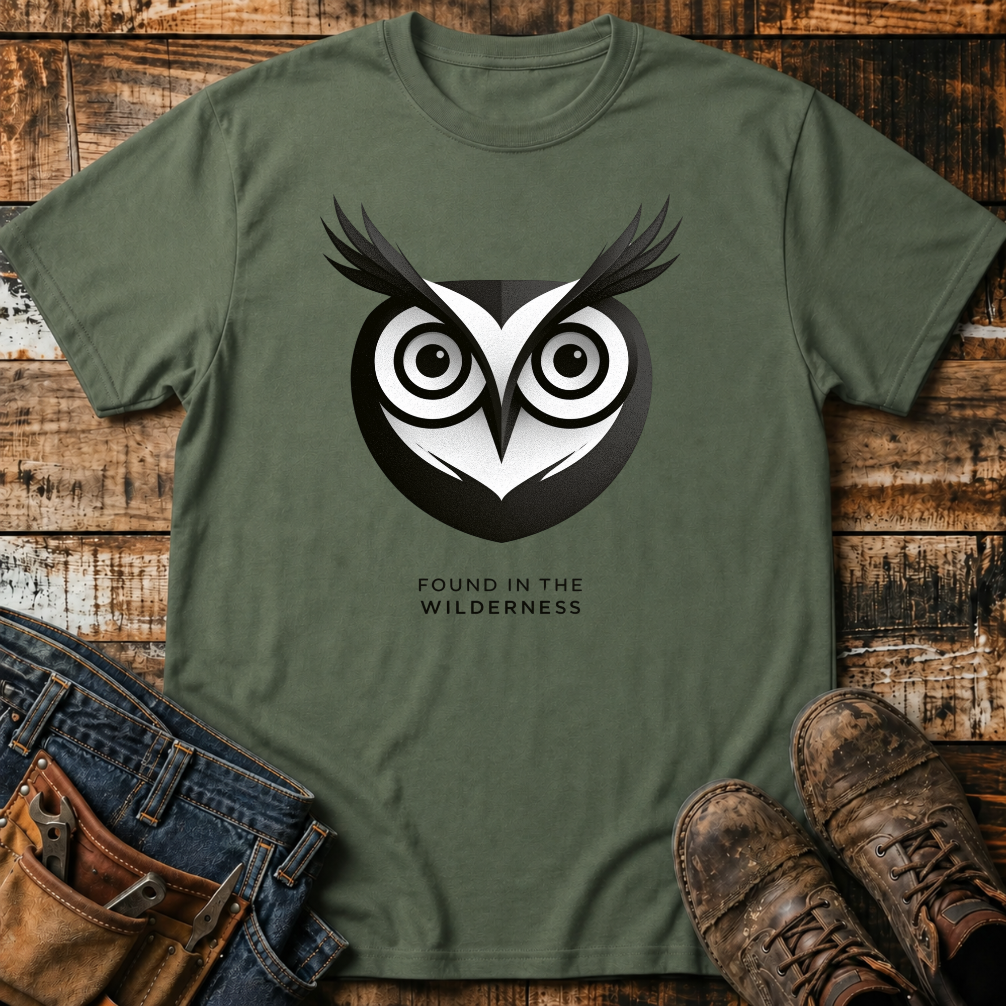 Owl Graphic T-Shirt