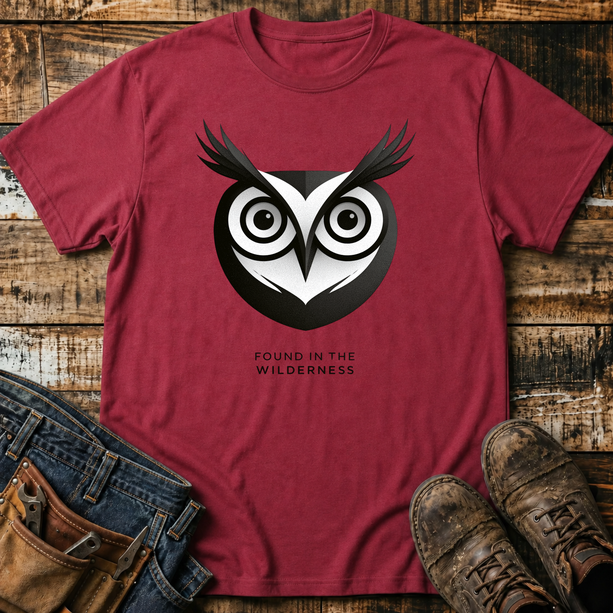 Owl Graphic T-Shirt