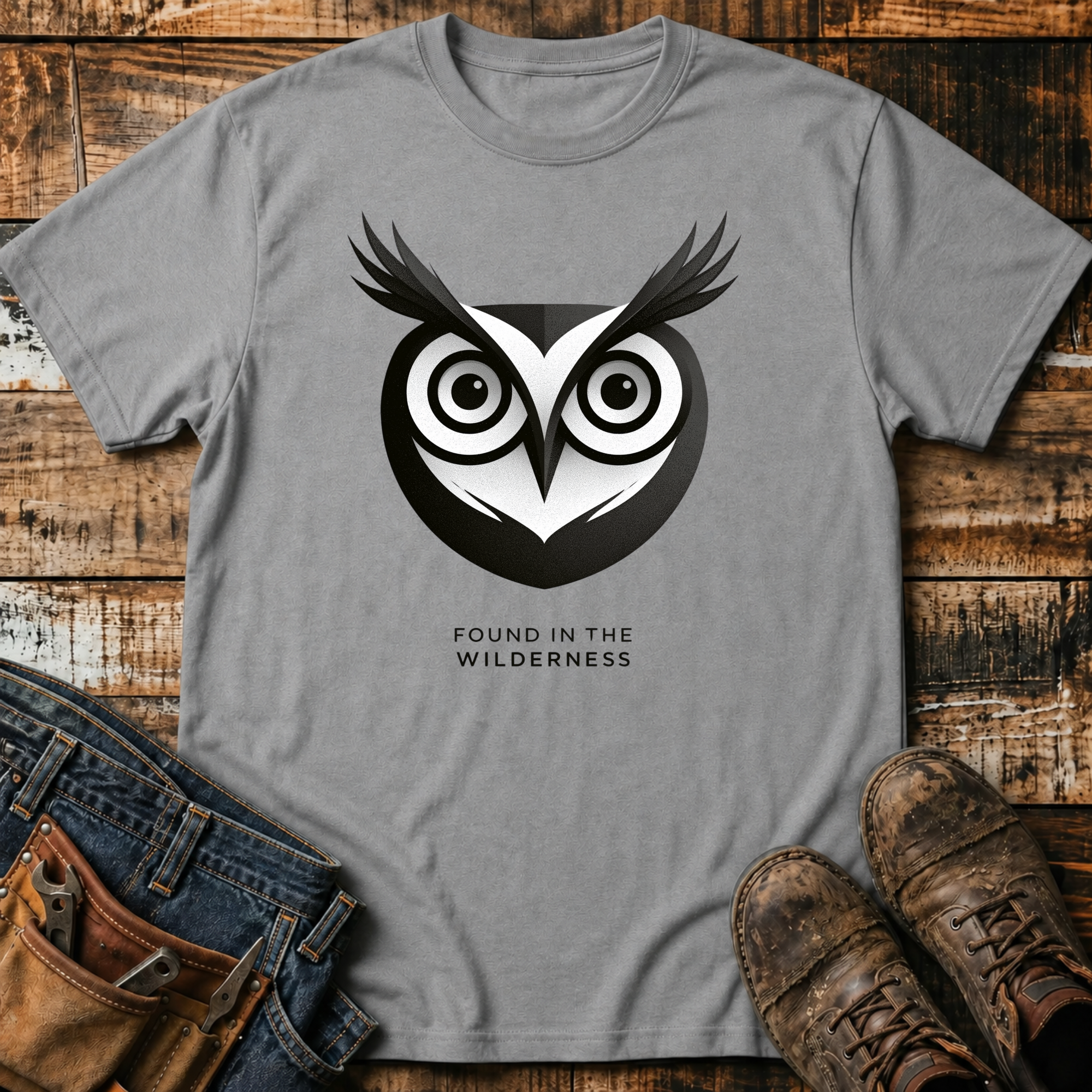 Owl Graphic T-Shirt