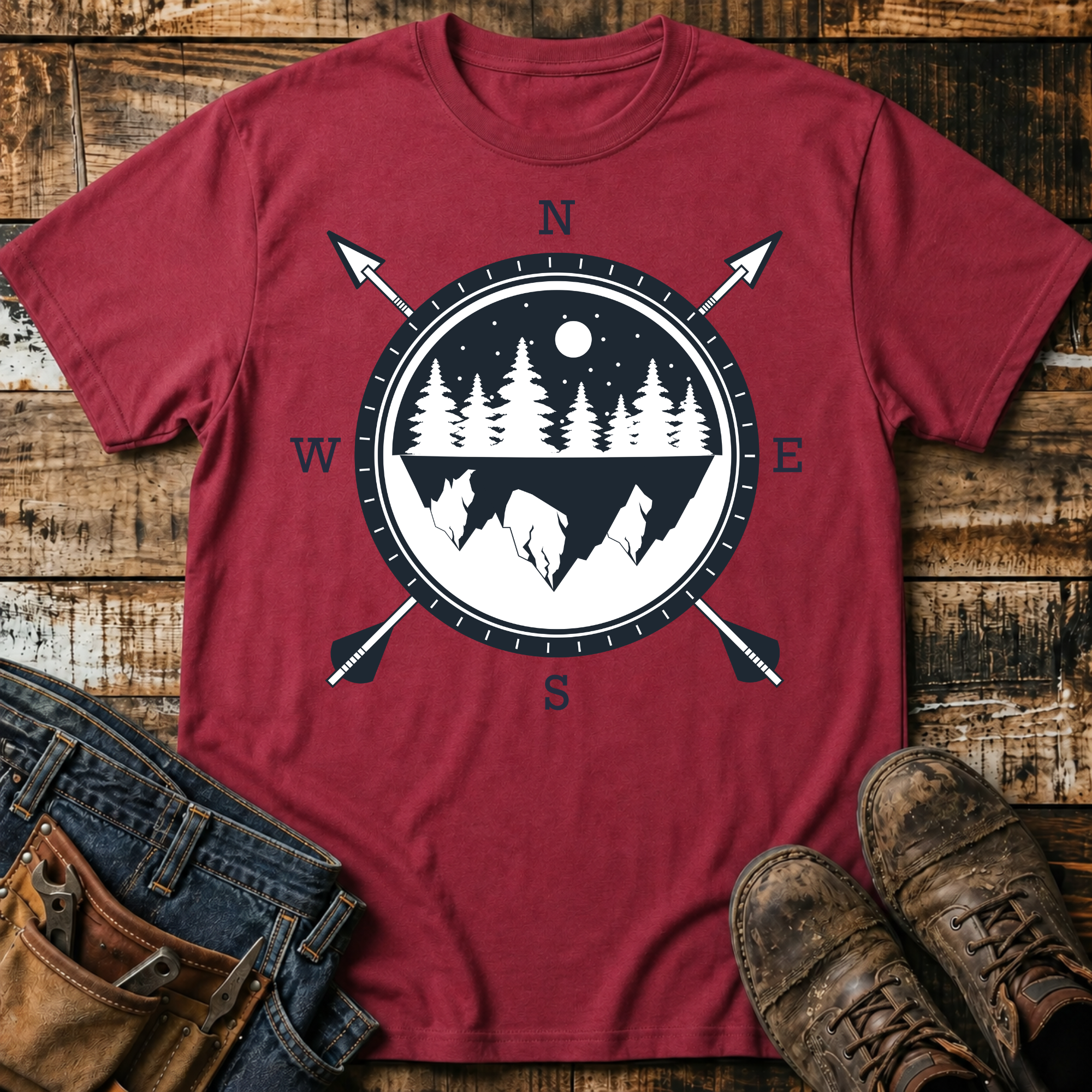 Adventure Compass T‑Shirt