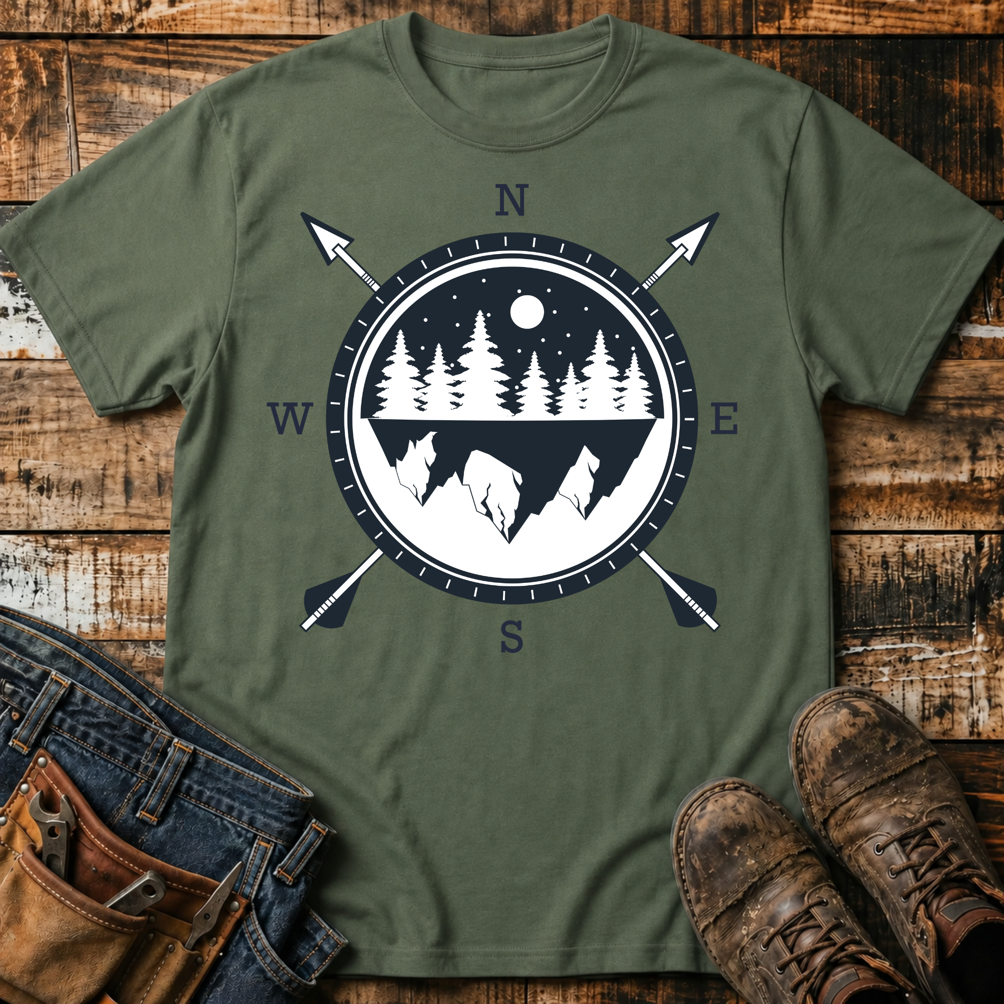 Adventure Compass T‑Shirt