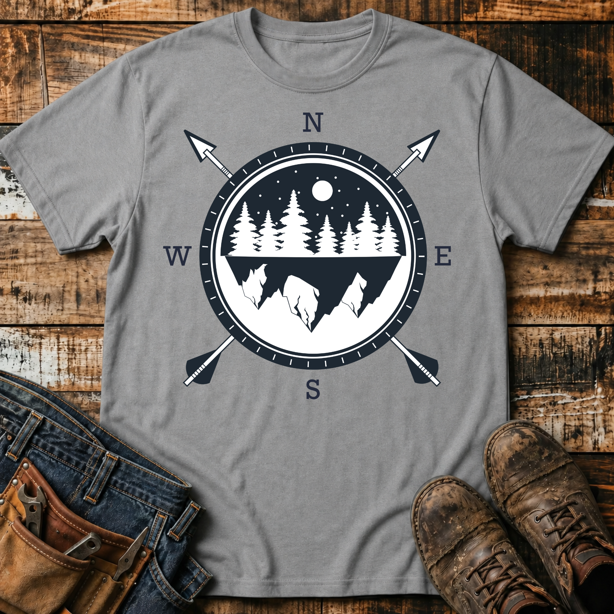 Adventure Compass T‑Shirt