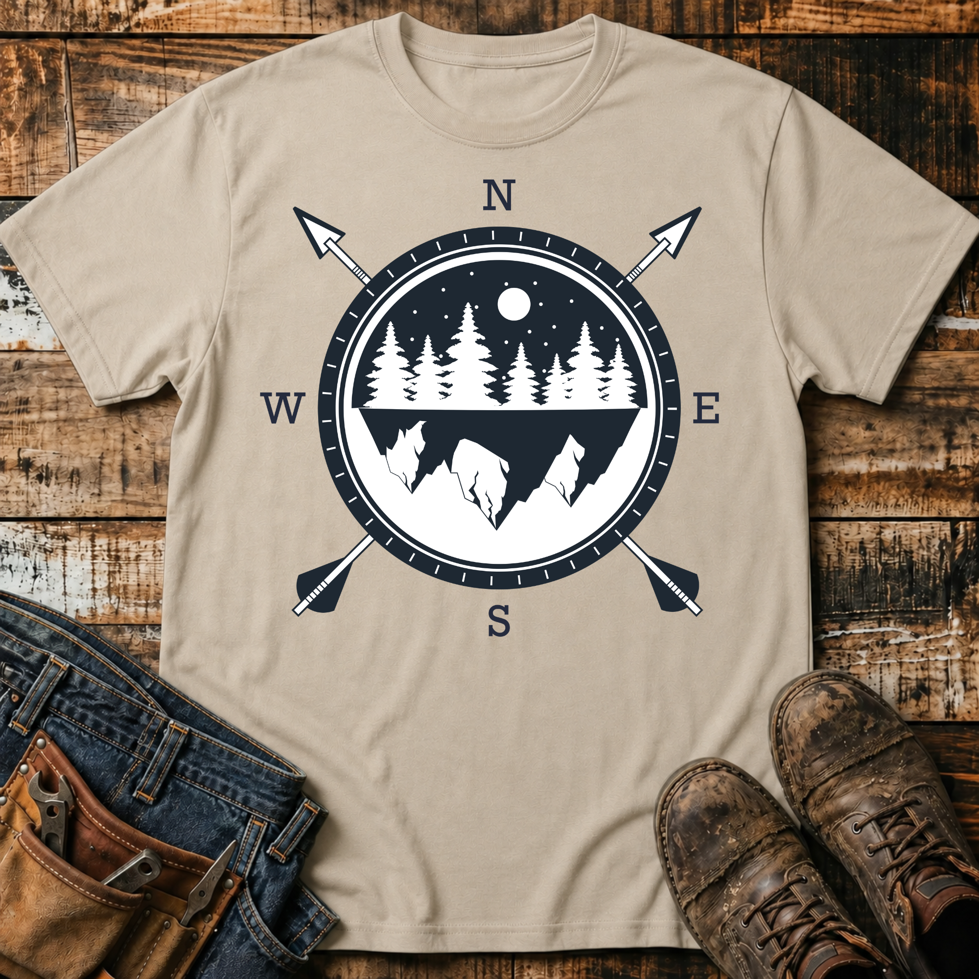 Adventure Compass T‑Shirt
