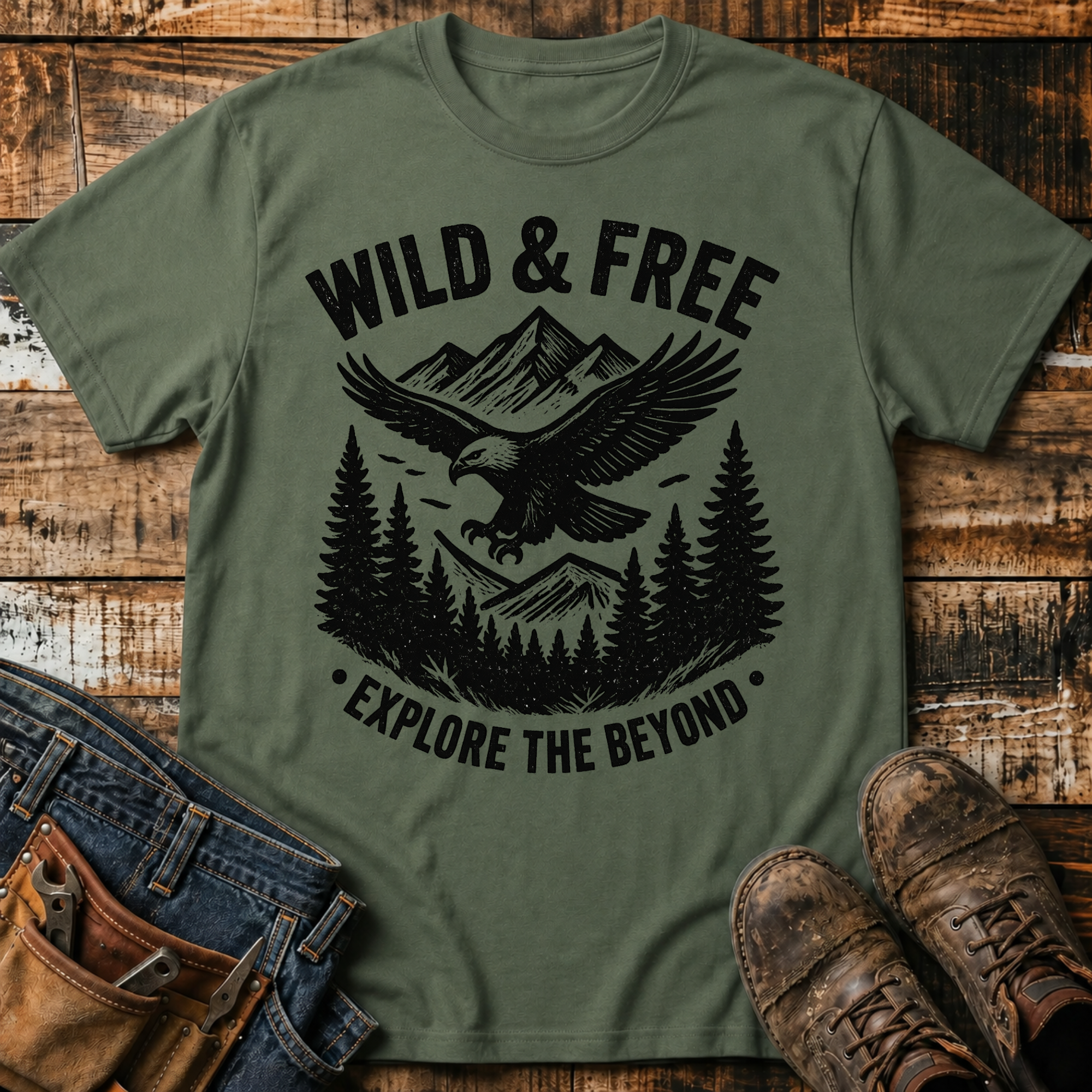 Wild & Free Eagle T-Shirt