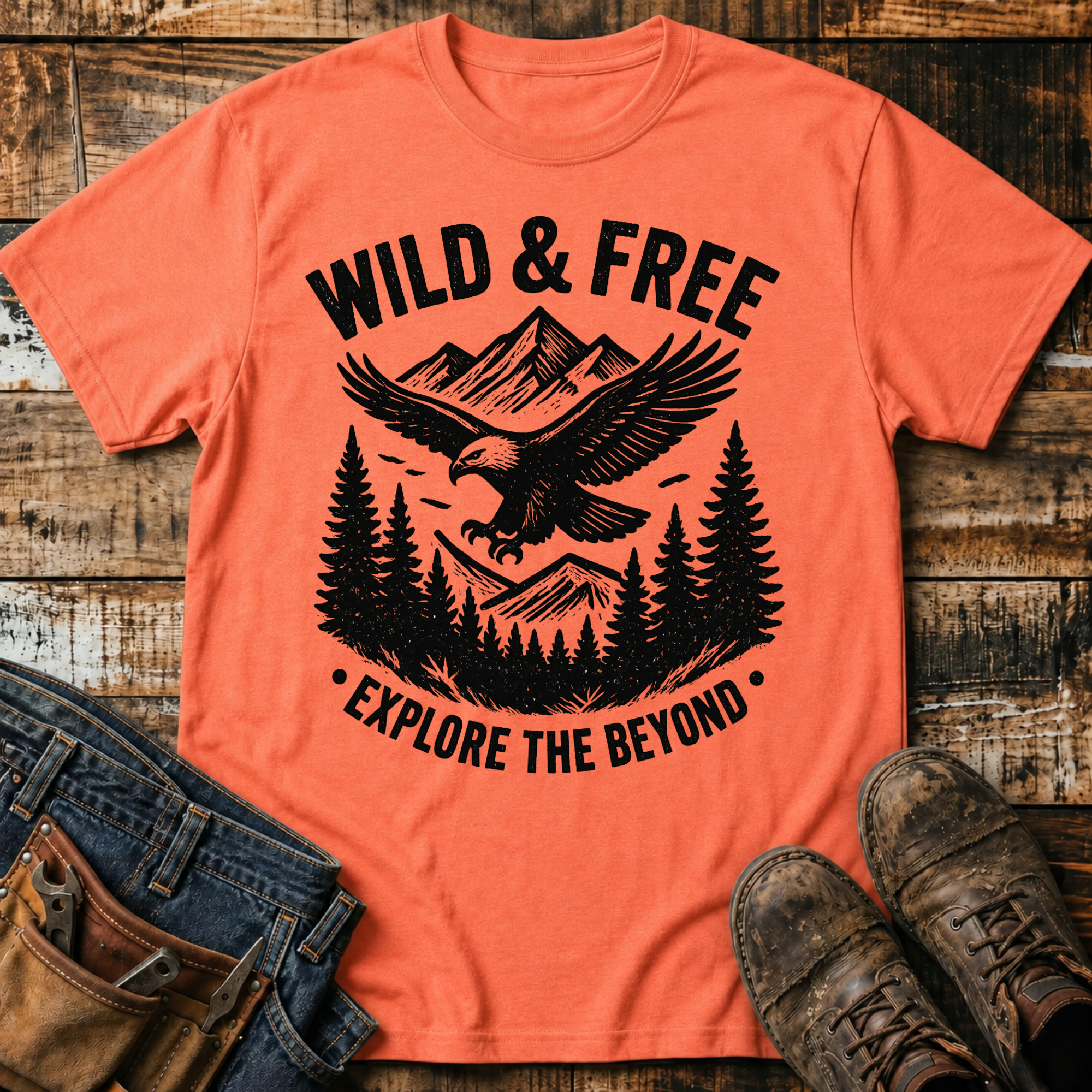 Wild & Free Eagle T-Shirt