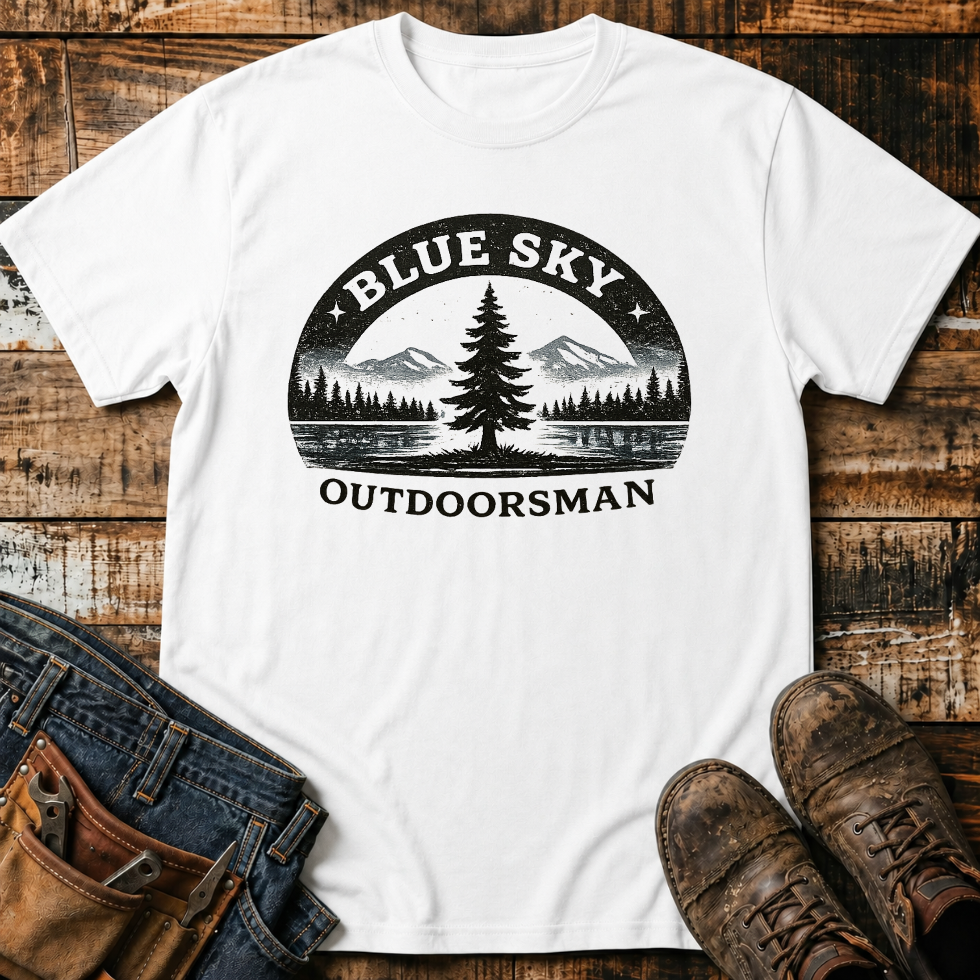 Outdoorsman "Blue Sky" T-Shirt