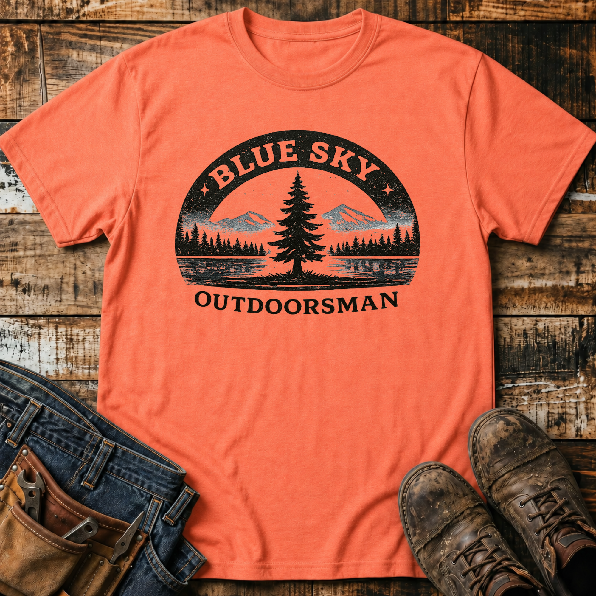 Outdoorsman "Blue Sky" T-Shirt