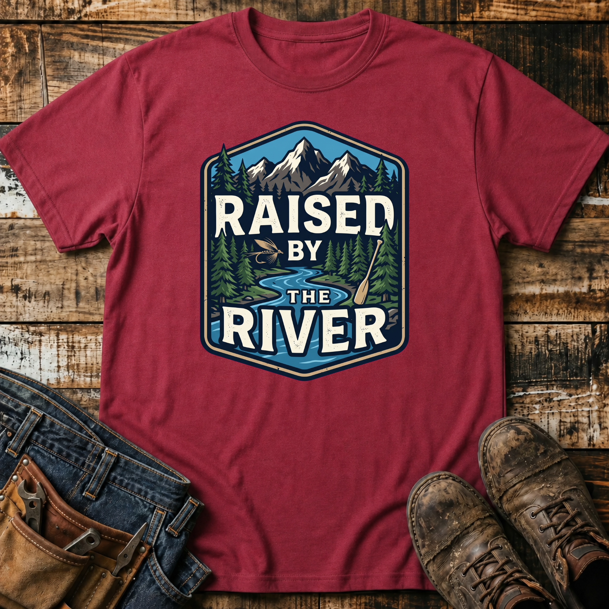 Raised by the River T-Shirt